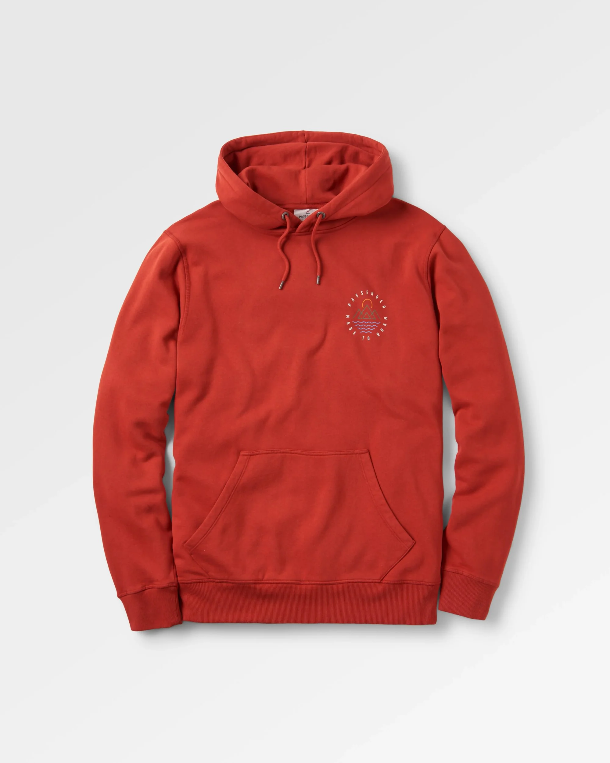 Escapism Regular Fit Hoodie - Red Ochre - Image 2