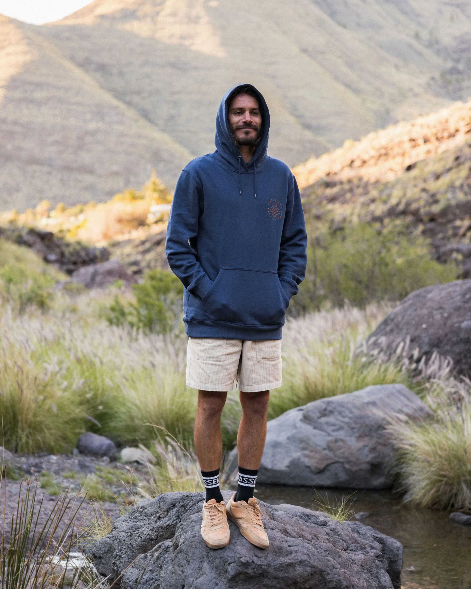 Escapism Regular Fit Hoodie - Rich Navy - Image 3