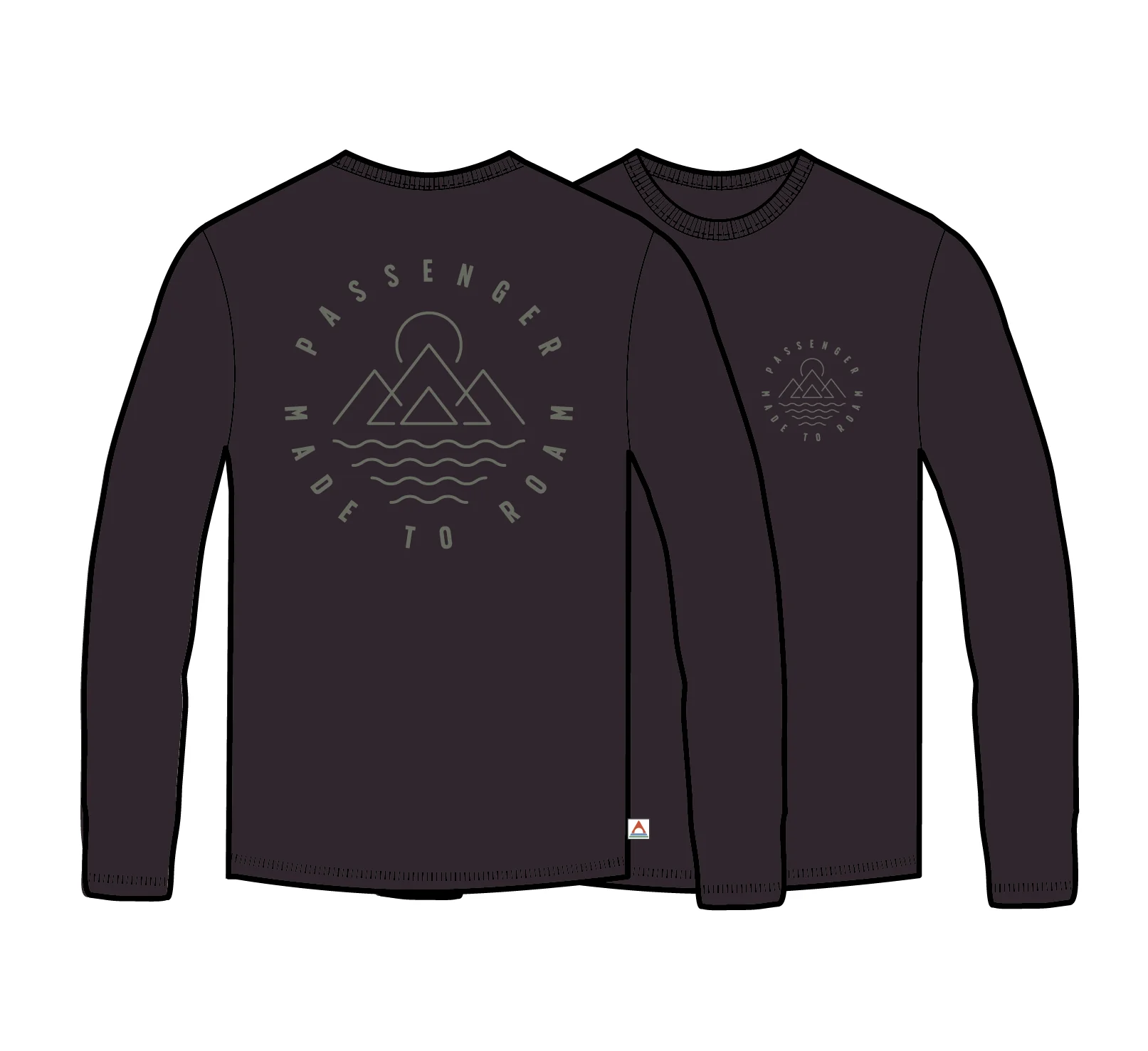 Escapism LS T-Shirt - Espresso - Image 9