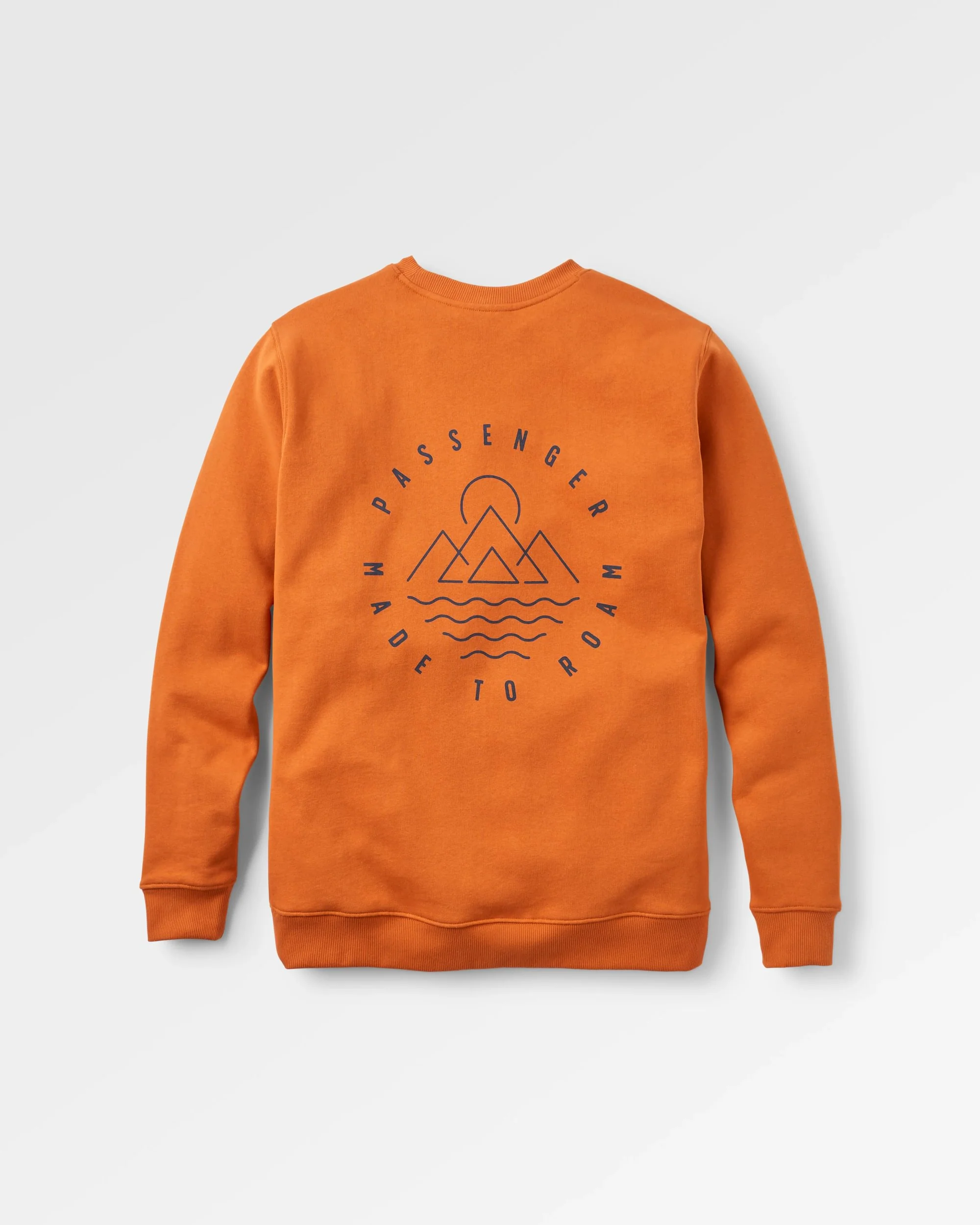 Escapism Regular Fit Sweatshirt - Sunset Orange - Image 8