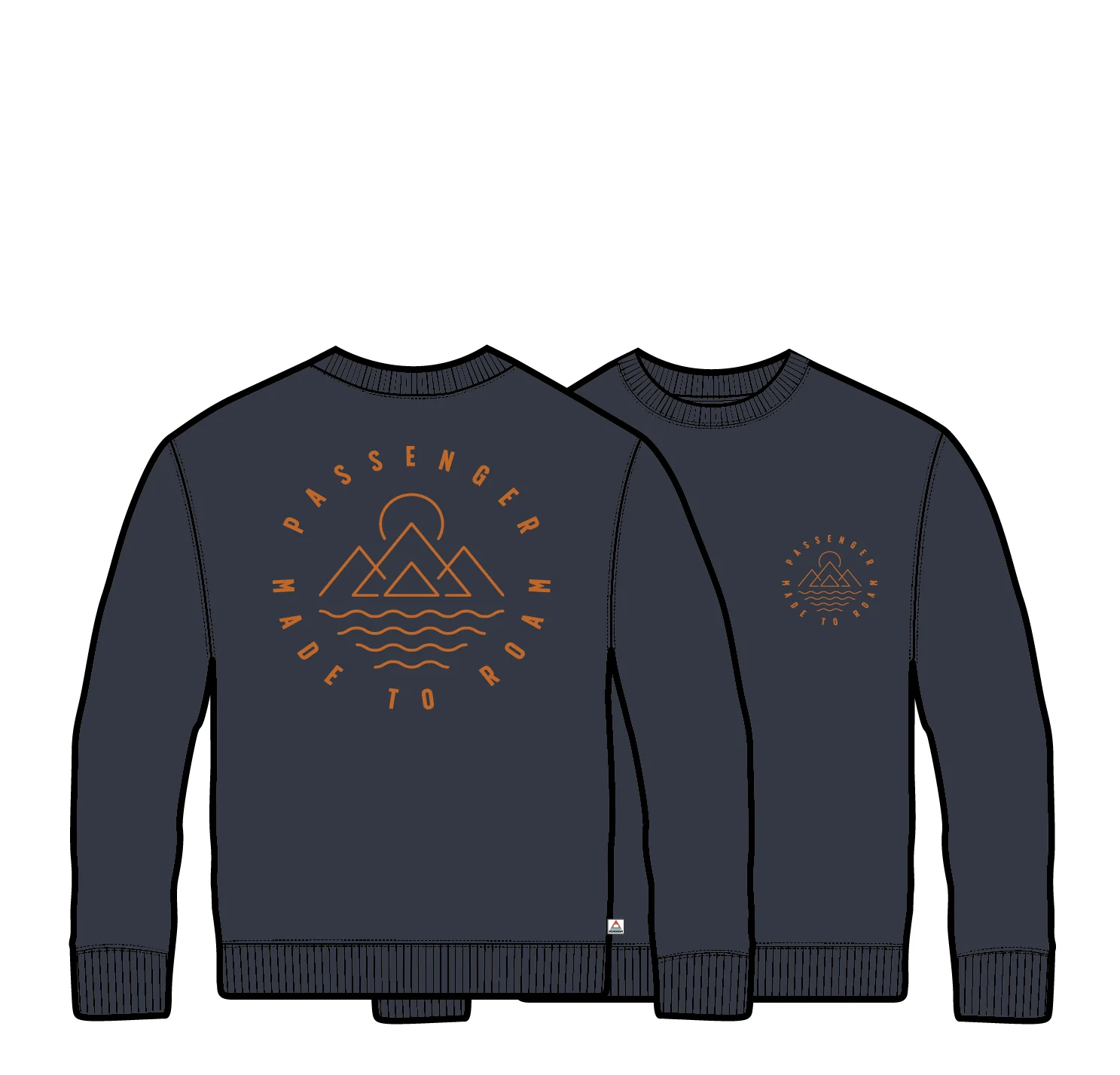 Escapism Regular Fit Sweatshirt - Rich Navy - Image 8