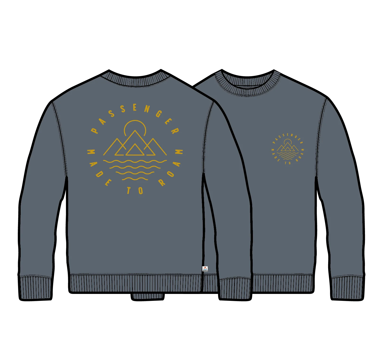 Escapism Regular Fit Sweatshirt - Storm Grey - Image 7