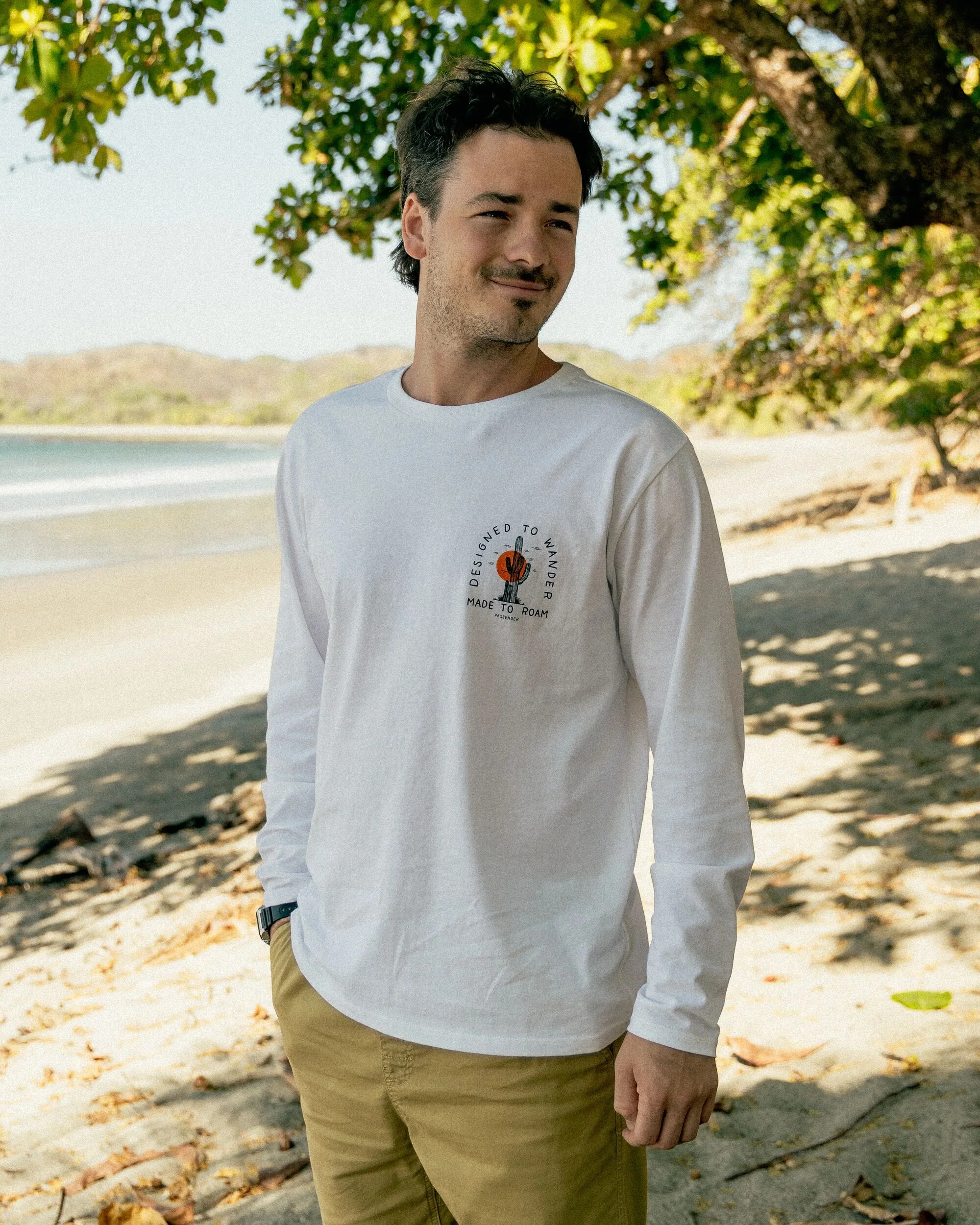Explore LS T-Shirt - White - Image 4
