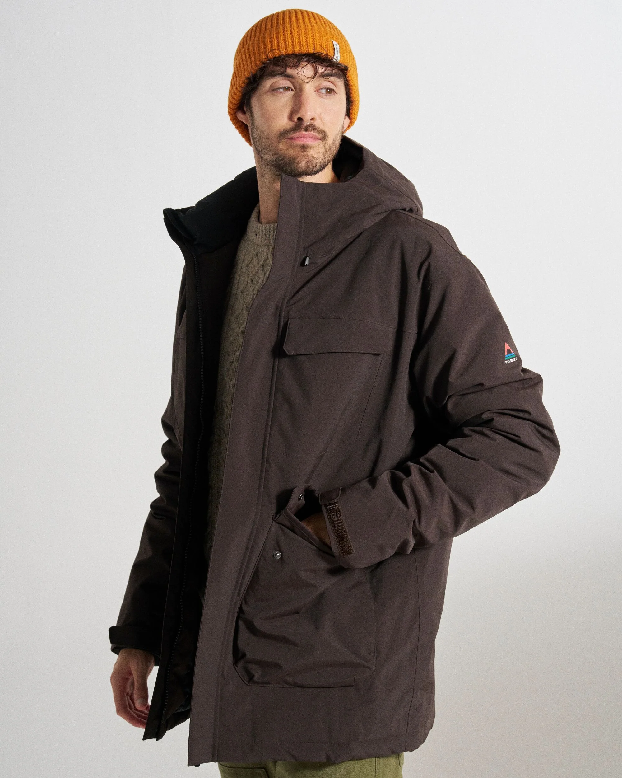 Explorer Waterproof Down Parka - Espresso - Image 3