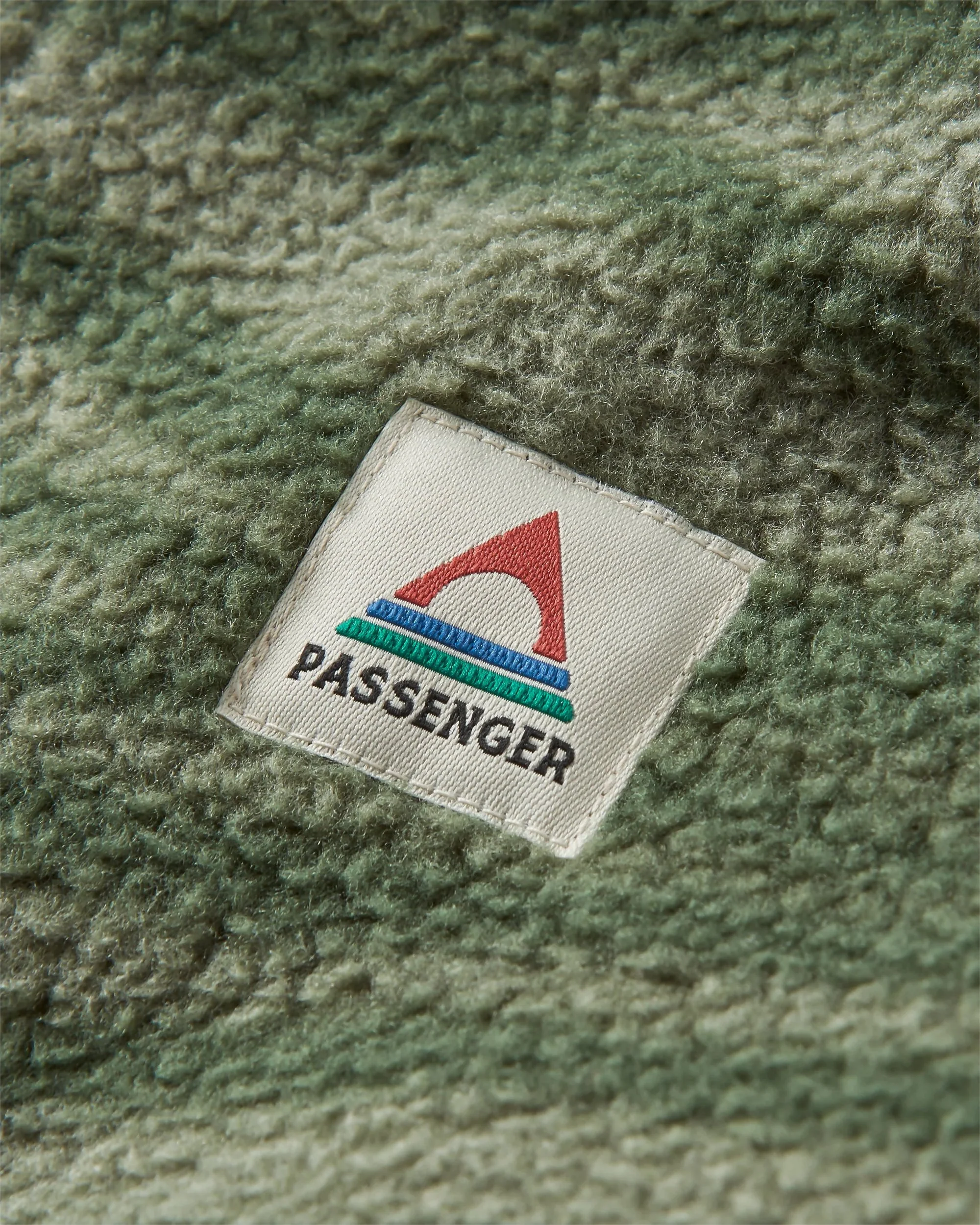 Fairbanks Full Zip Sherpa Fleece - Strata Fir Tree - Image 8