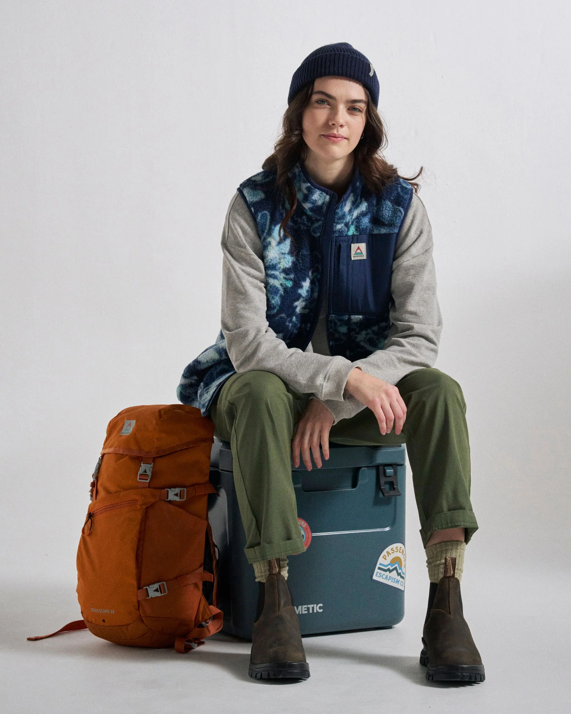 Fairbanks Sherpa Gilet - Frost Rich Navy - Image 5