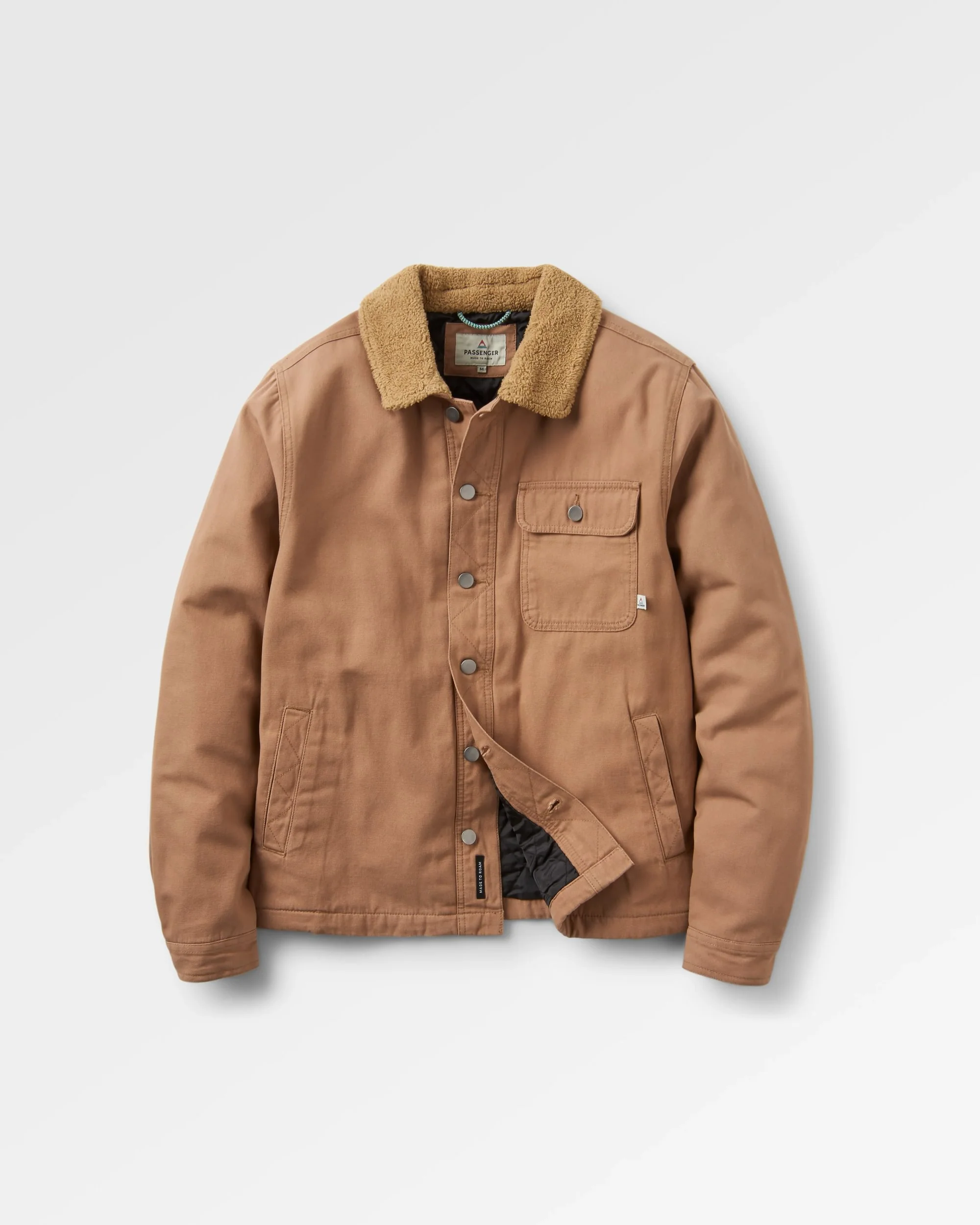 Falcon Organic Cotton Jacket - Toffee - Image 2