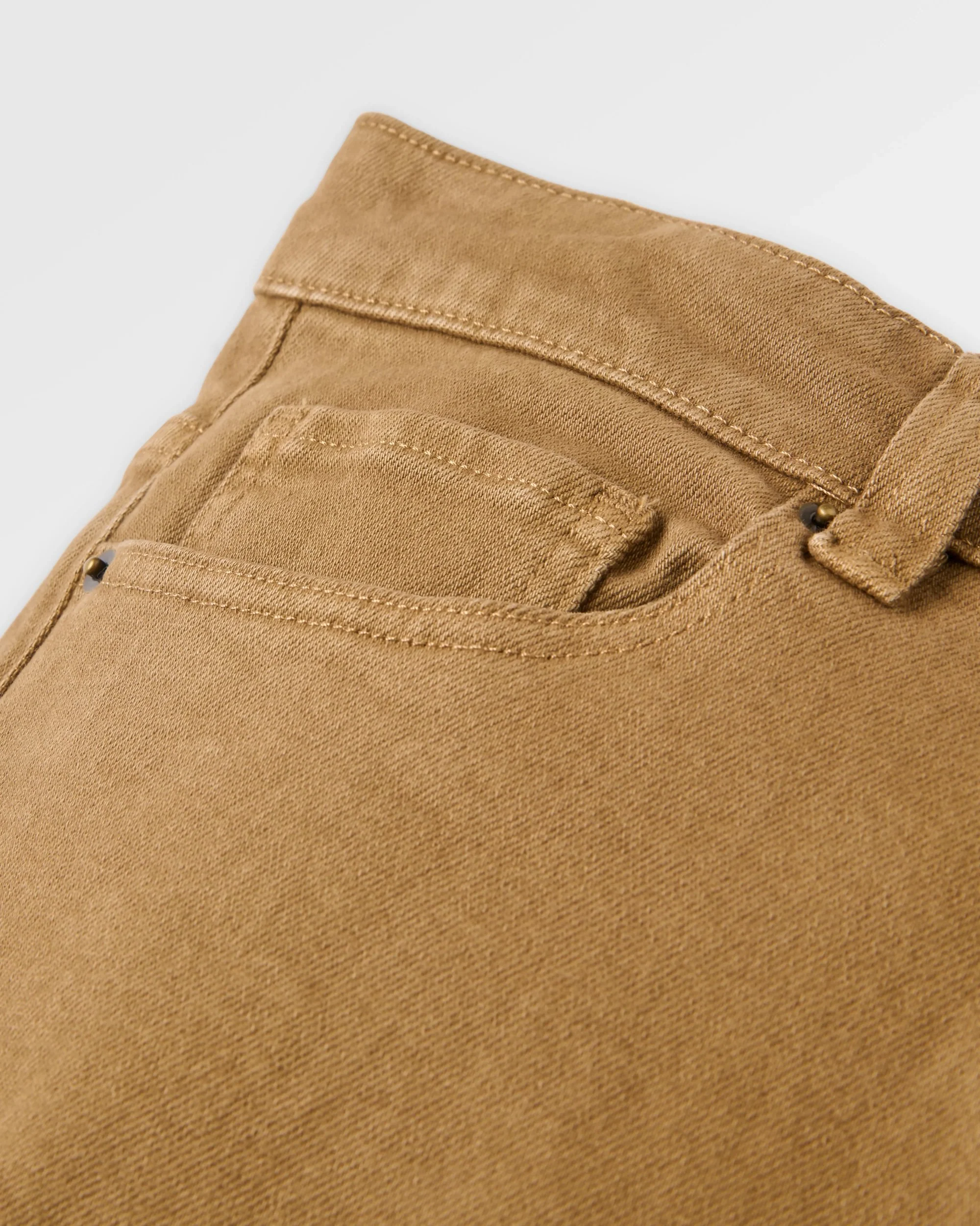 Farloche Jeans - Caramel Brown - Image 5