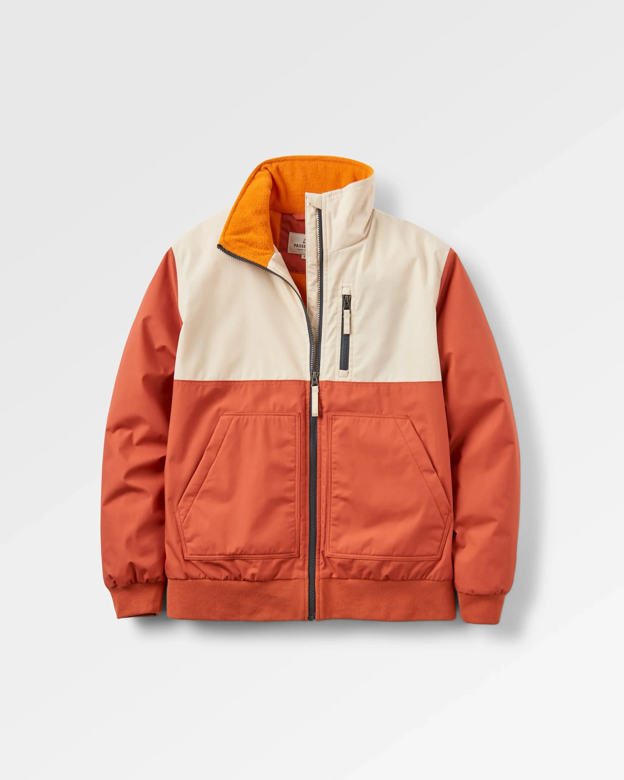 Finn Polar Fleece Lined Jacket - Baked Clay - Image 2