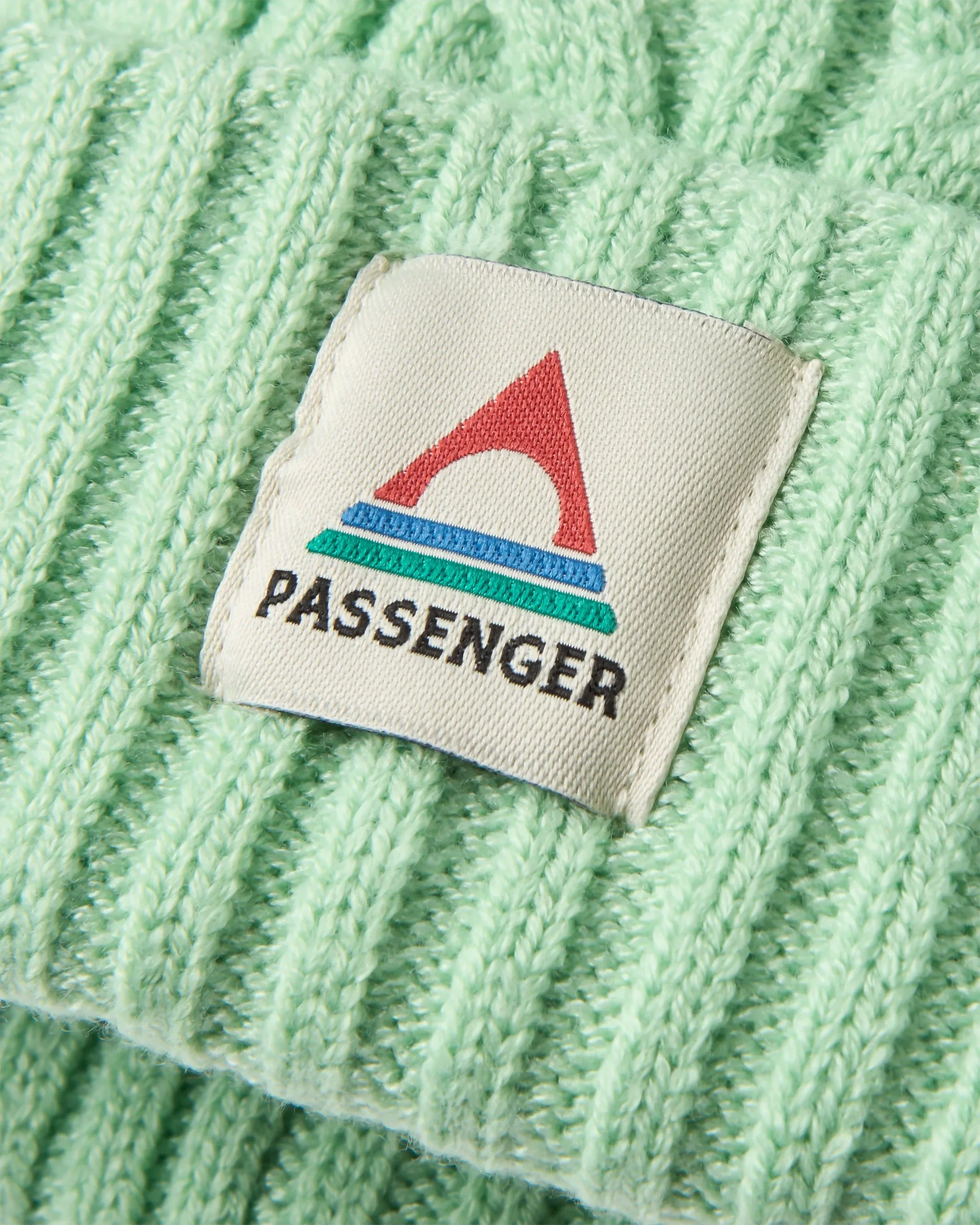 Fireside Cable Knit Beanie - Seafoam - Image 2