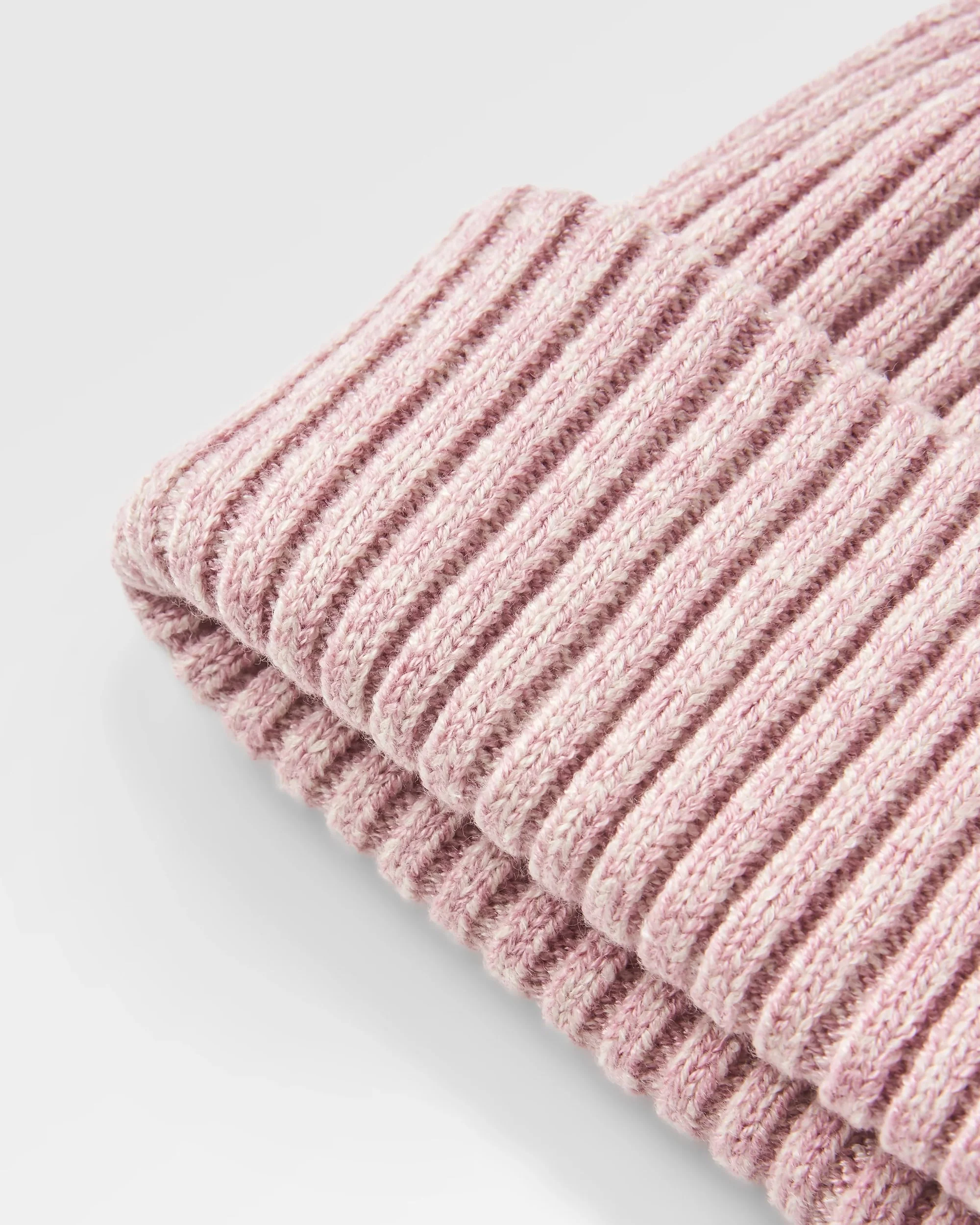 Fisherman Marl Beanie - Pink Haze - Image 9