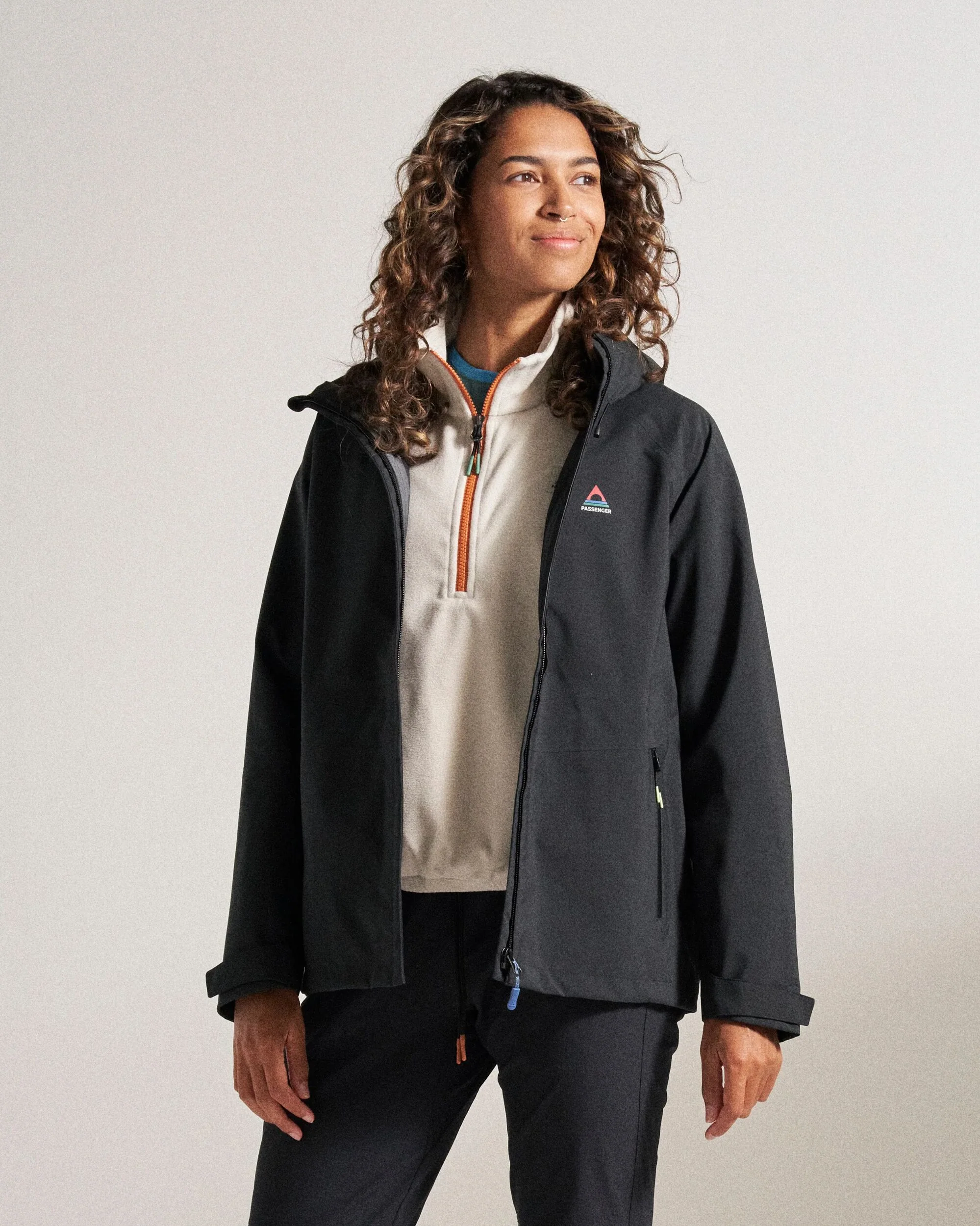 Five Element Waterproof Jacket - Black - Image 3