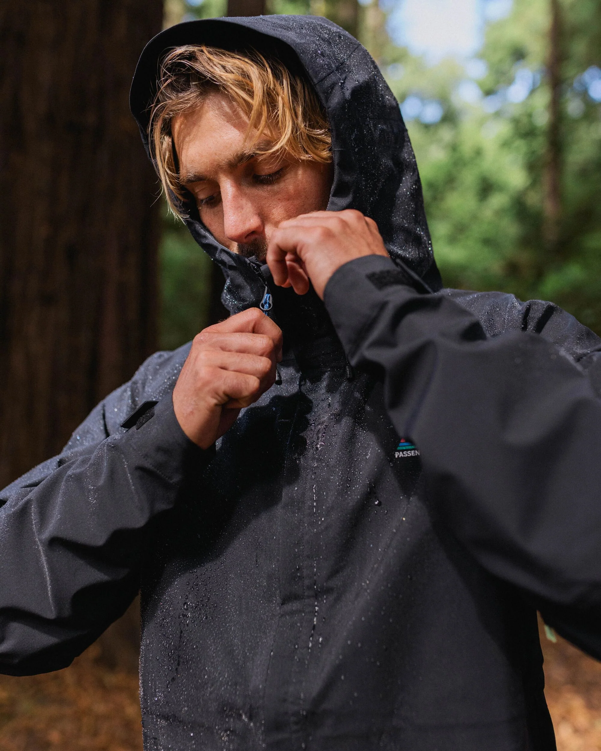 Five Season Waterproof Jacket - Black - Image 6