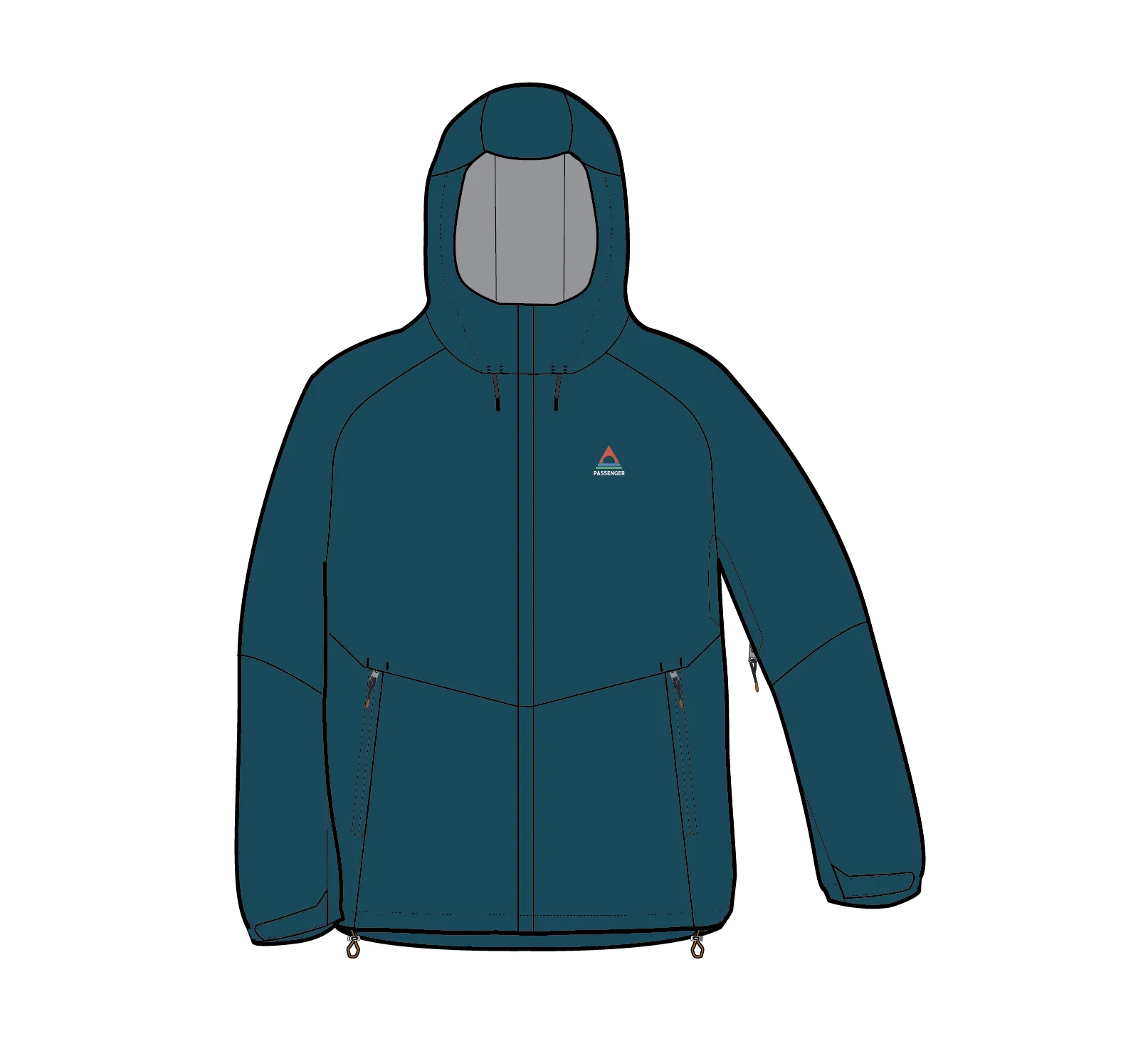 Five Season Waterproof Jacket - Tidal Blue - Image 14