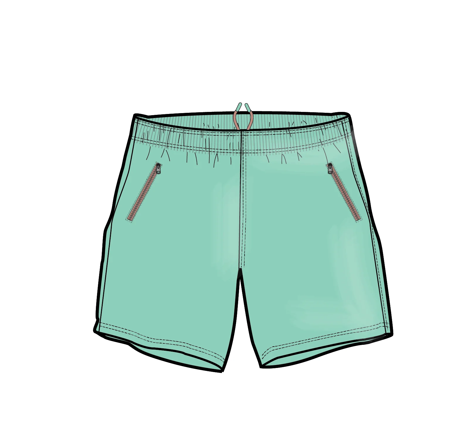 Flaris All Purpose Short - Aquamarine - Image 7