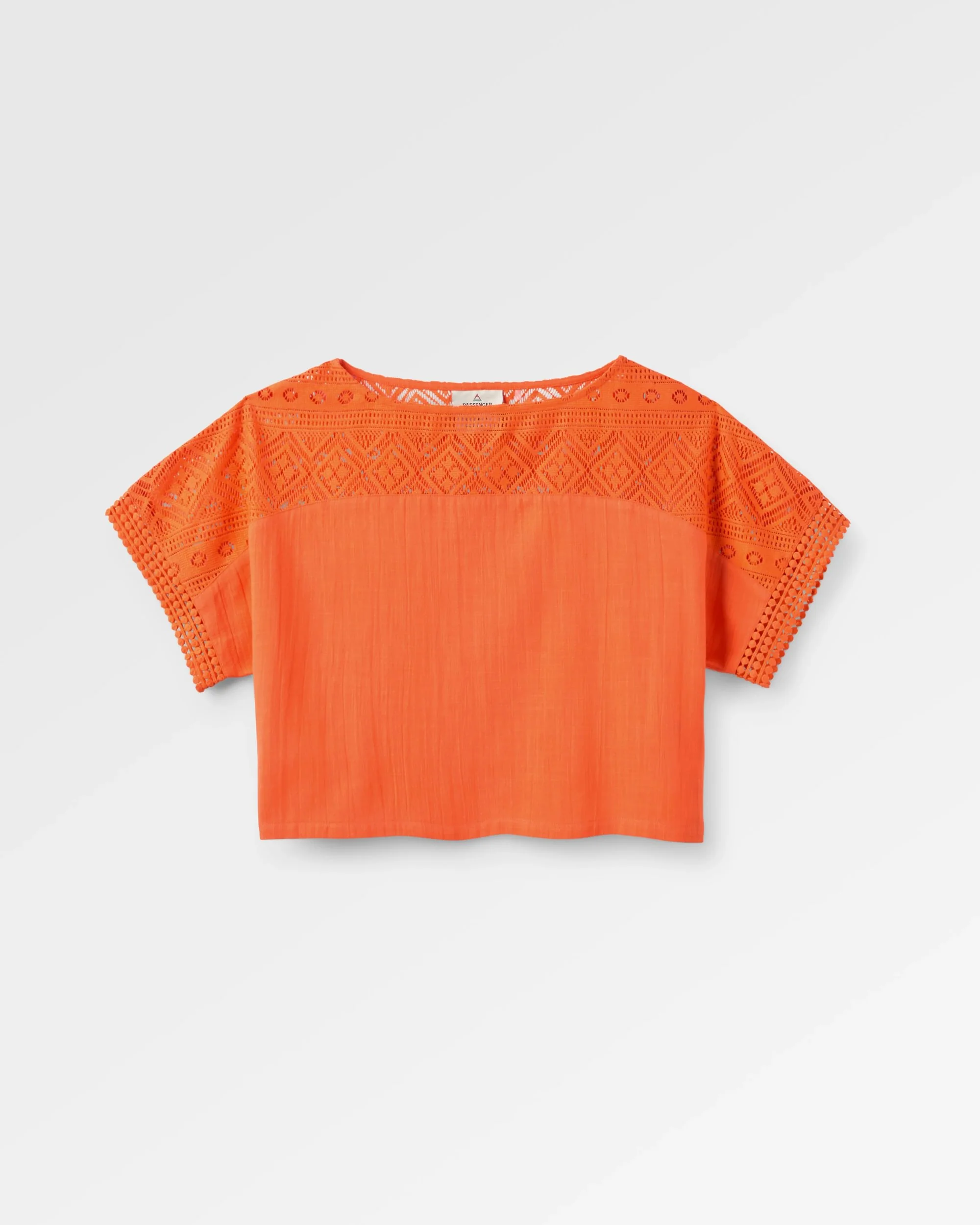 Flurry Woven Top - Ember Orange - Image 2