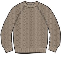 Fog Knitted Jumper - Stone - Image 10