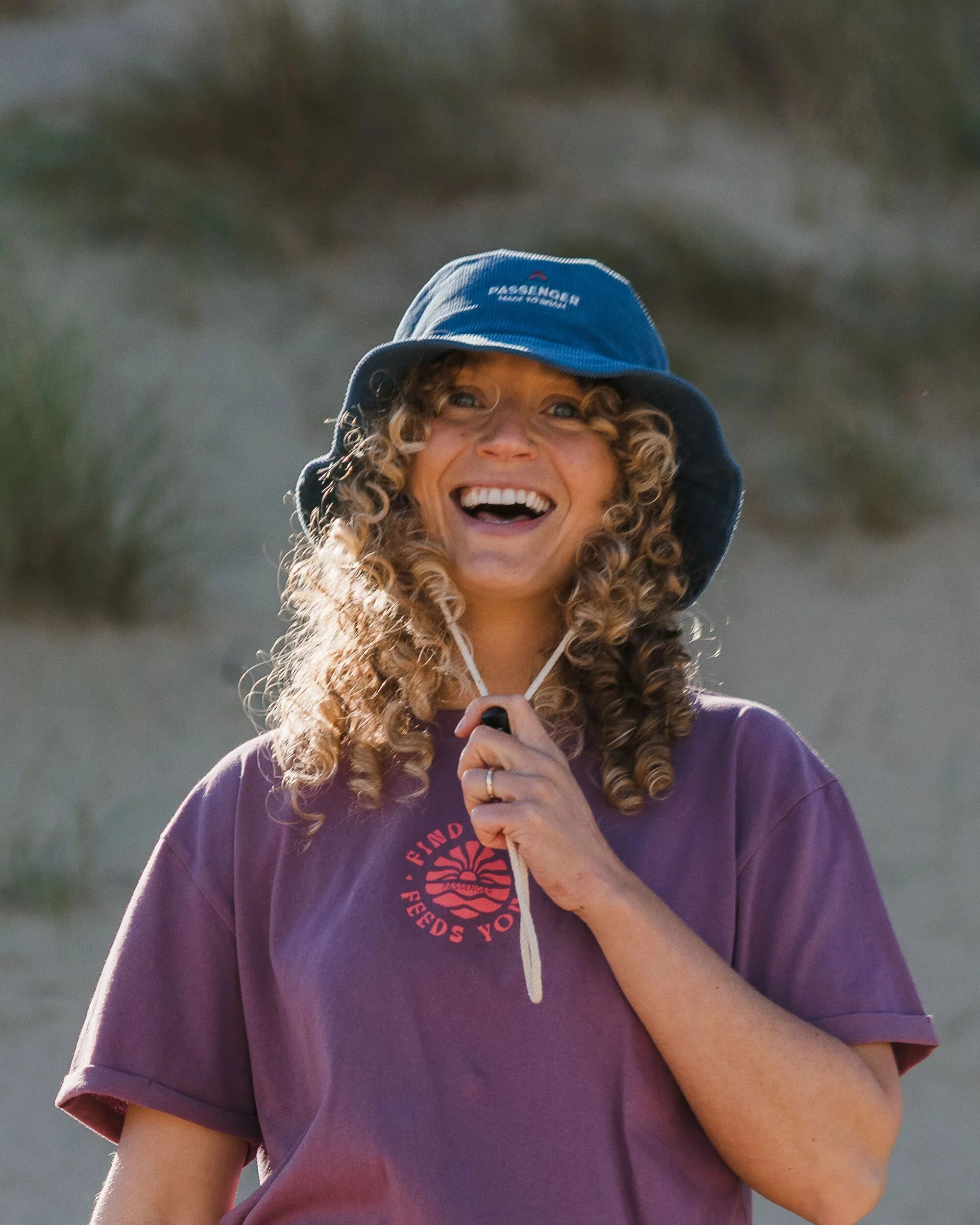Forest Cord Bucket Hat - Ash Blue - Image 2