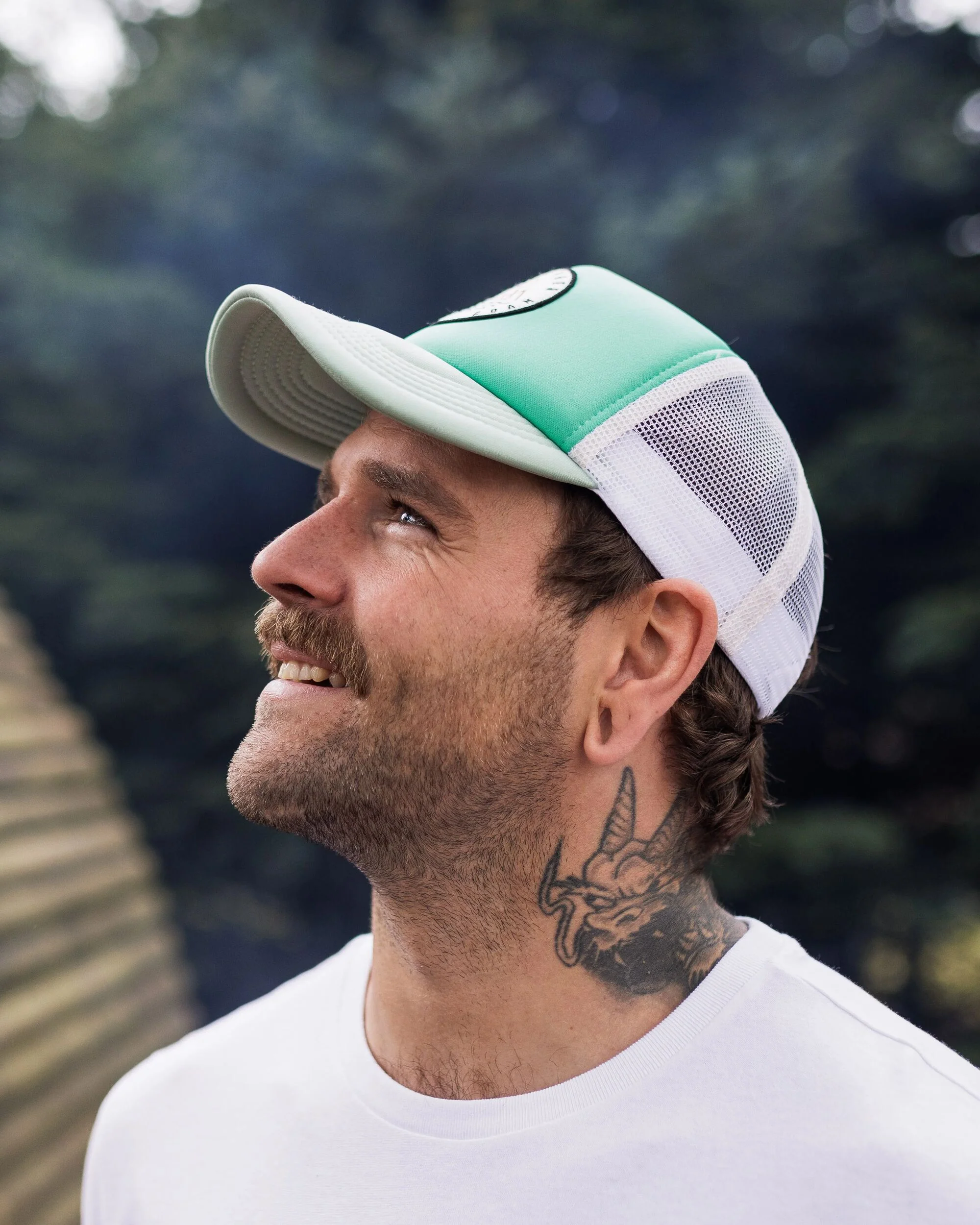 Escapism Trucker Cap - Green Fig - Image 4