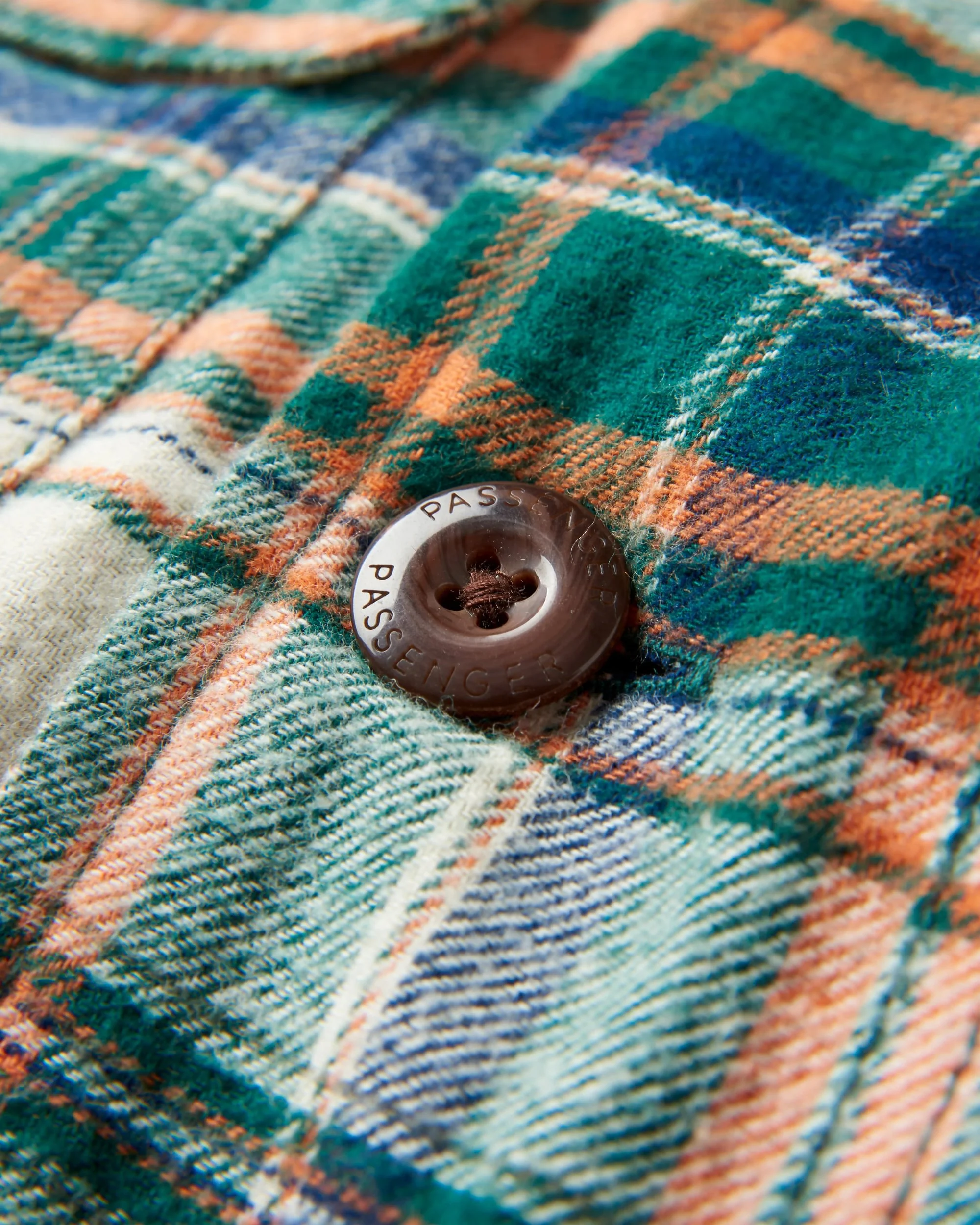 Freestyle Sherpa-Lined Overshirt - Birch/Rain Forest Check - Image 6