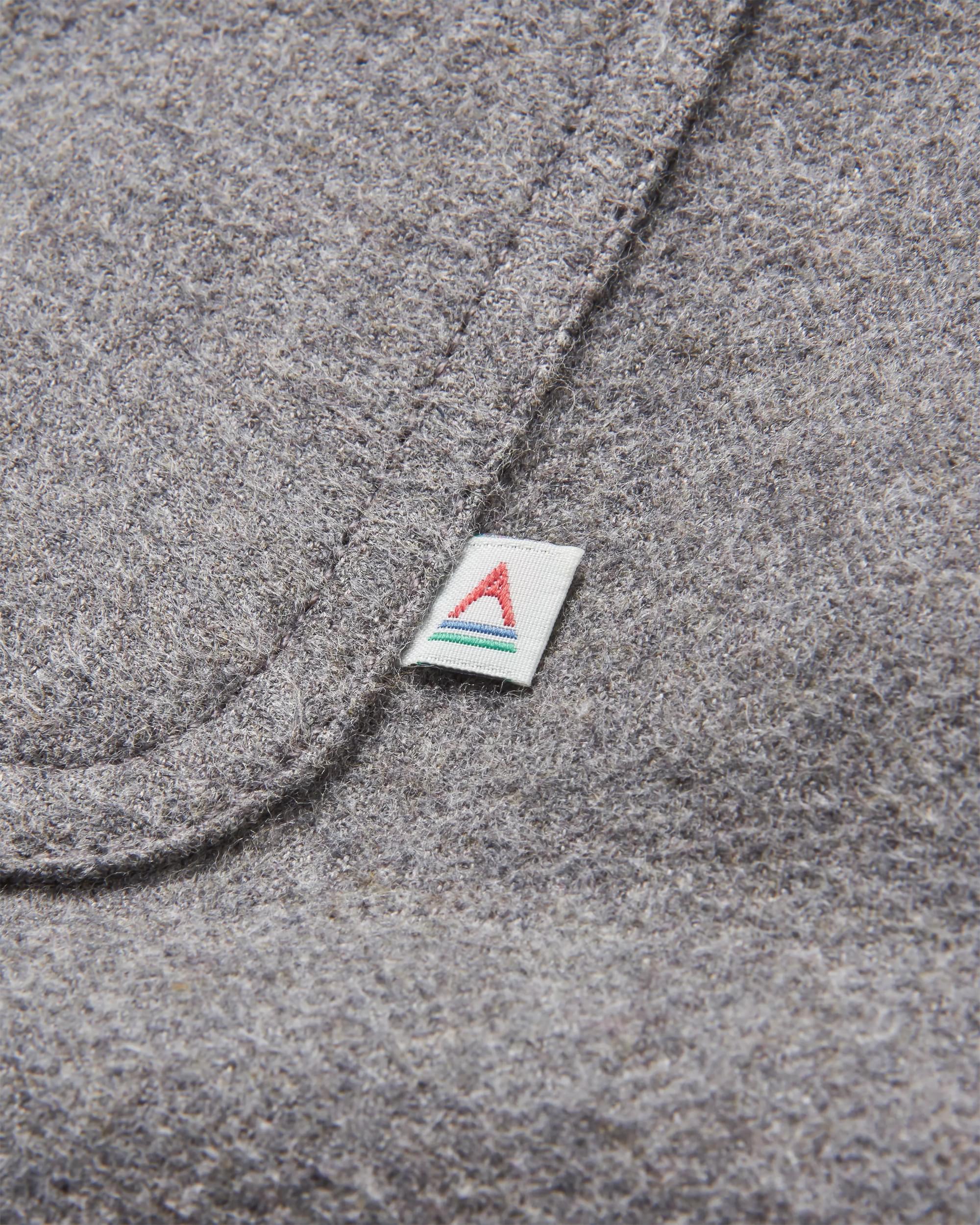 Freestyle Sherpa-Lined Overshirt - Grey Marl - Image 14