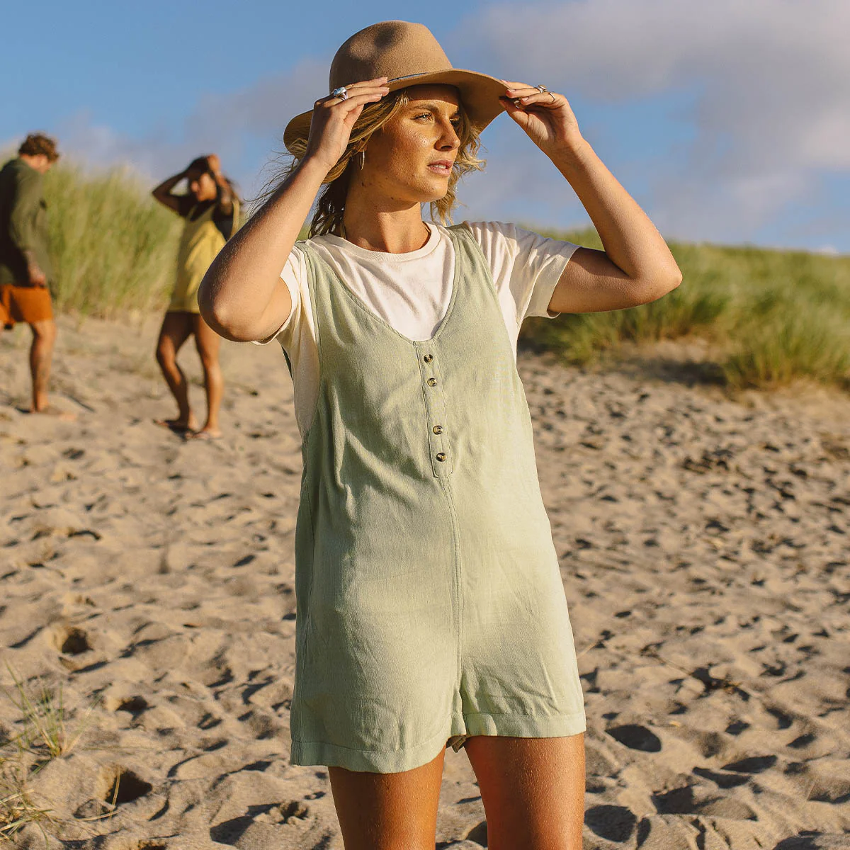 Fun Days Playsuit - Sage - Image 3
