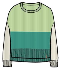 Gondwana Organic Oversized Knitted Jumper - Greenlake - Image 9