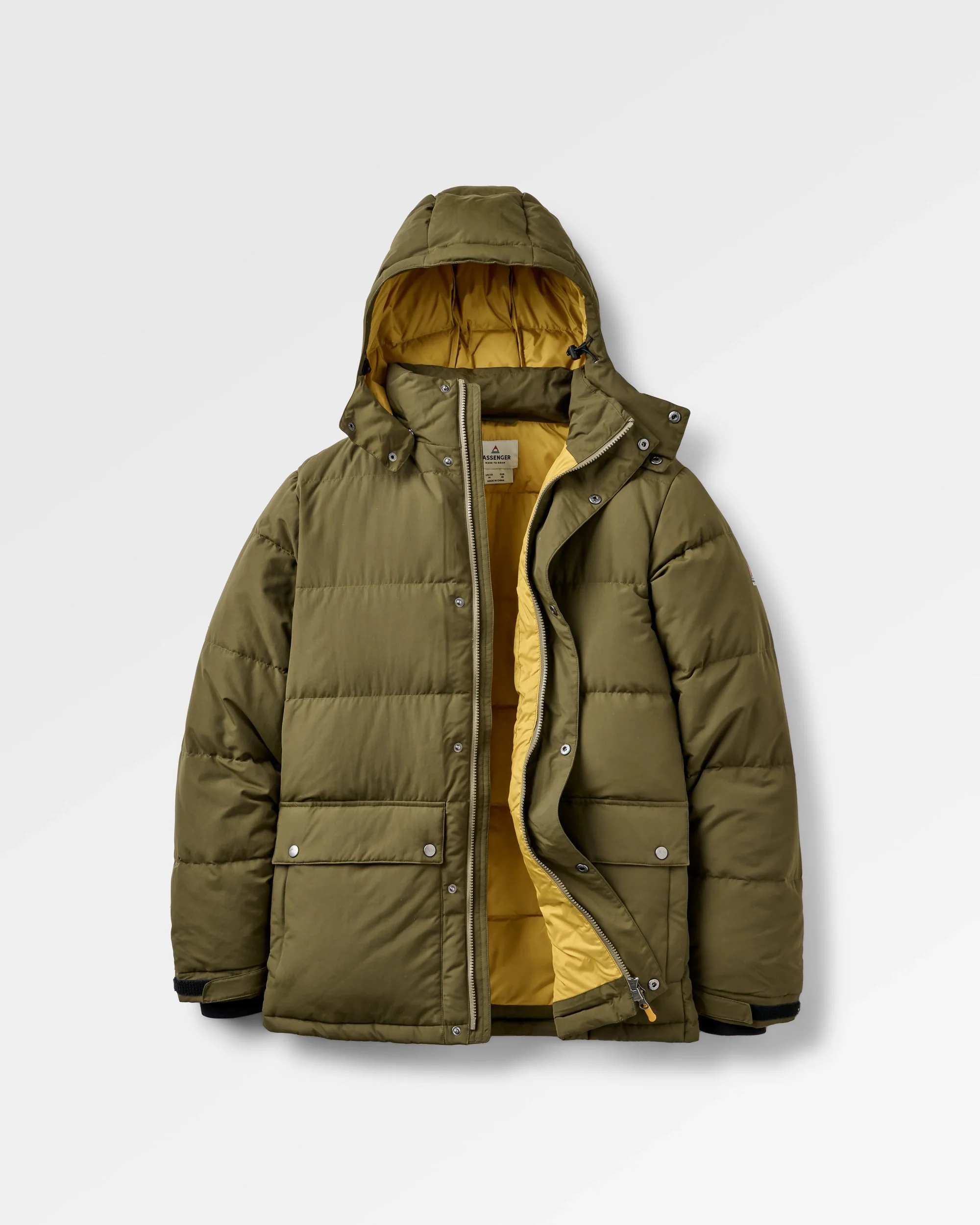 Grounded Down Jacket - Dark Olive - Image 2