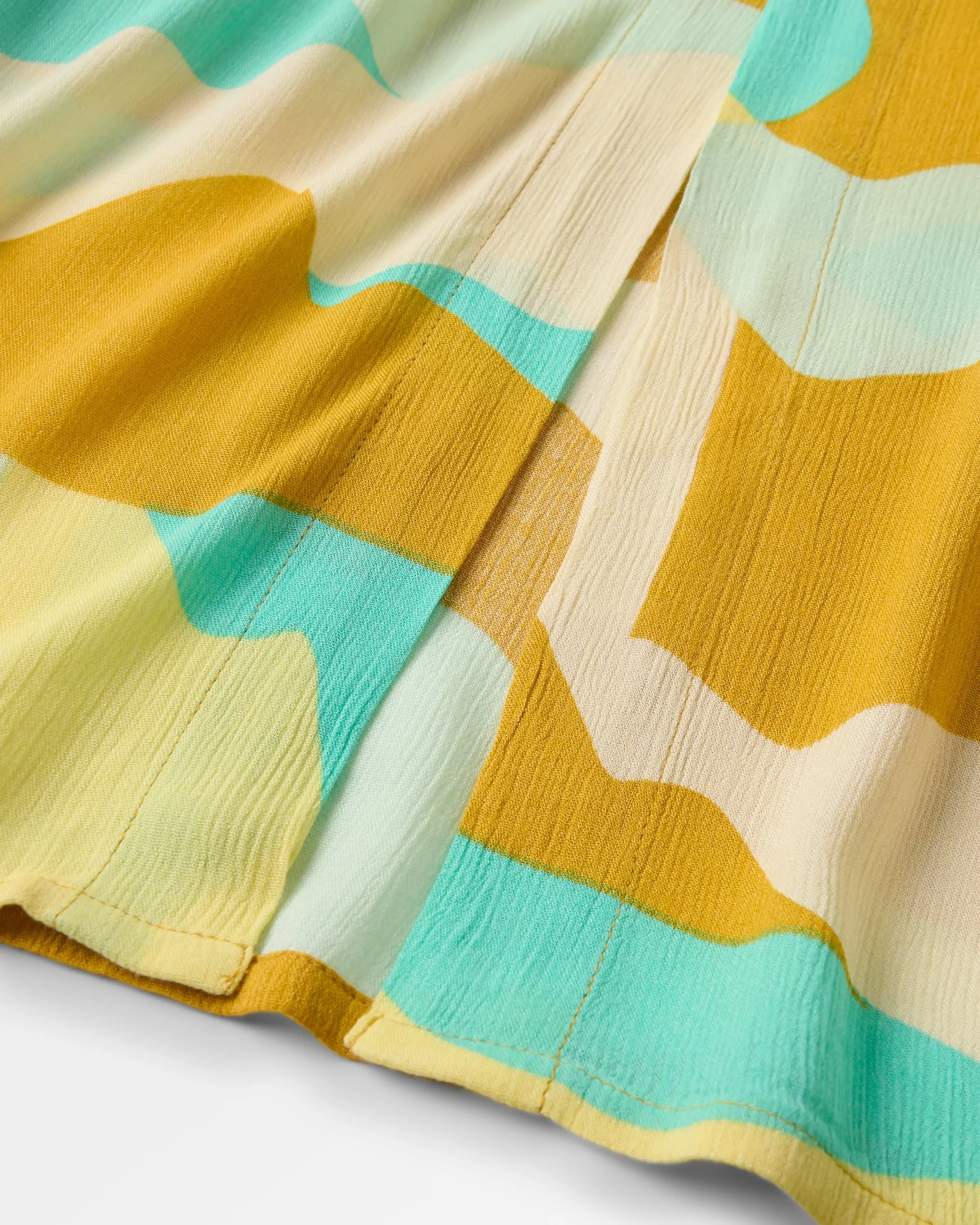 Hannah Skirt - Vista Patchwork Yellow - Image 5