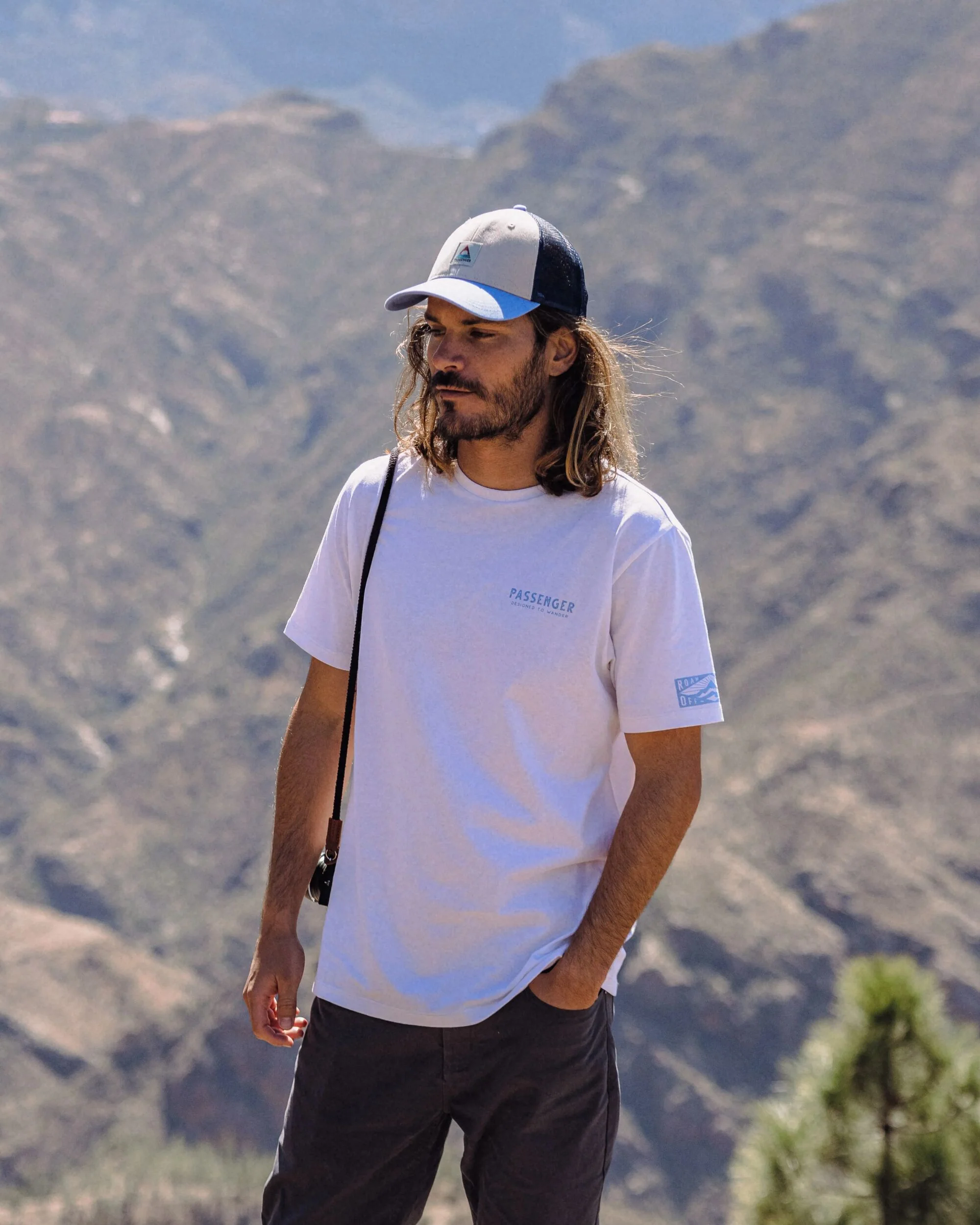Heritage Mesh Snapback Cap - Cornflower - Image 2
