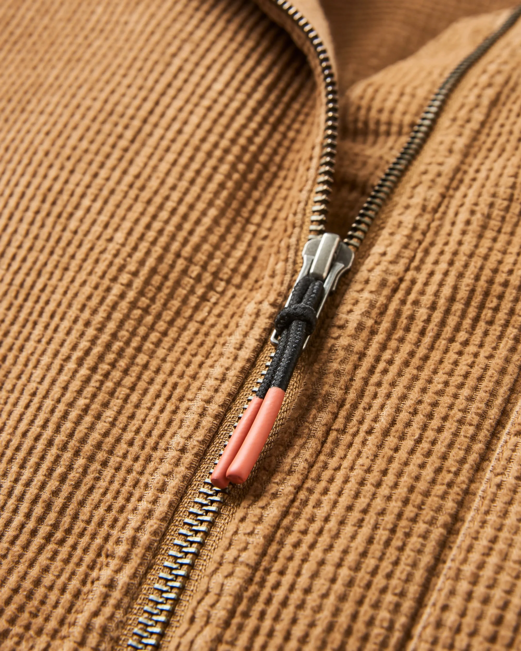 Harvest Organic Cotton Cord Overshirt - Caramel Brown - Image 8