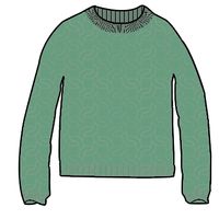 Harvest Knitted Jumper - Green Spruce - Image 5