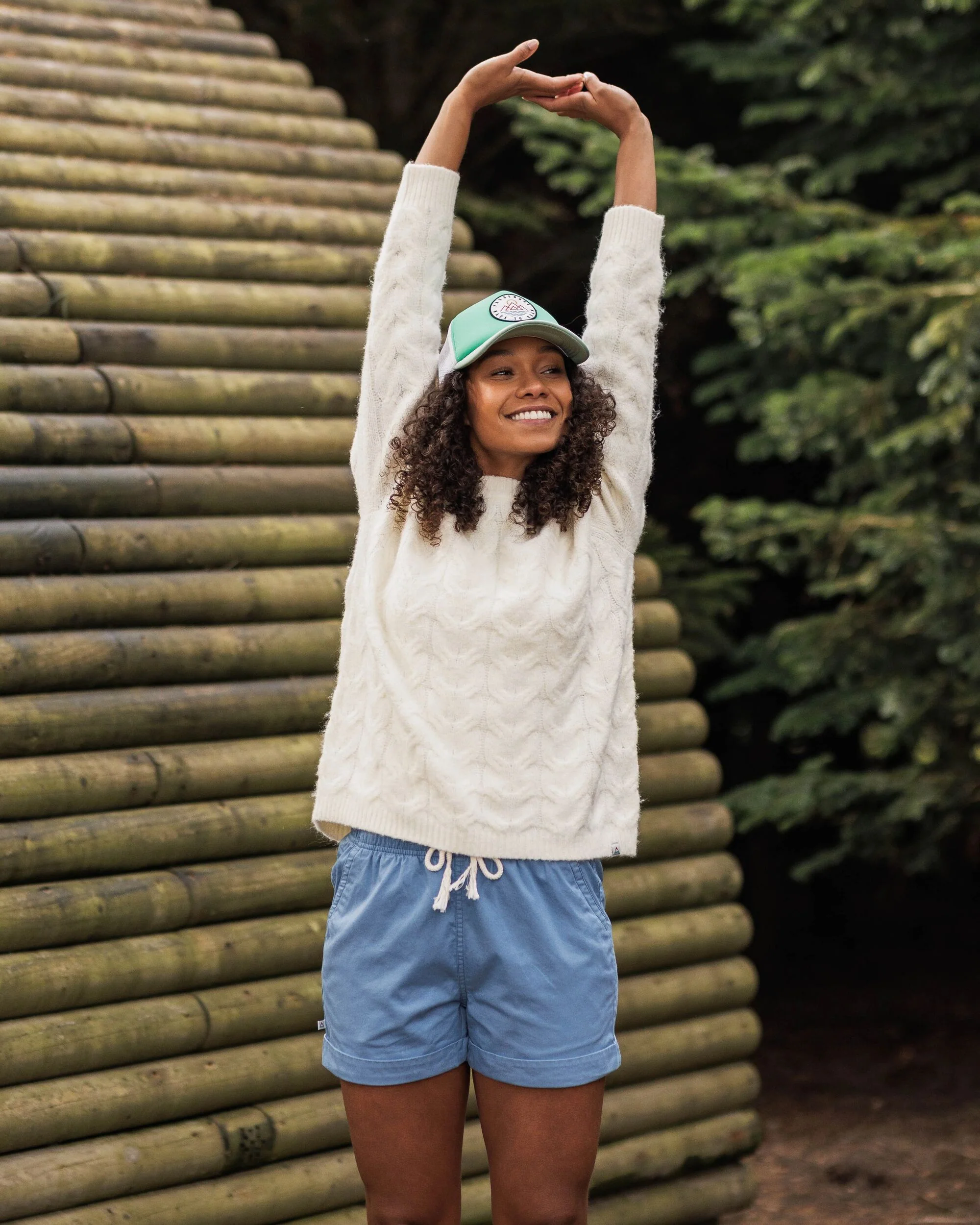 Harvest Knitted Jumper - Marshmallow