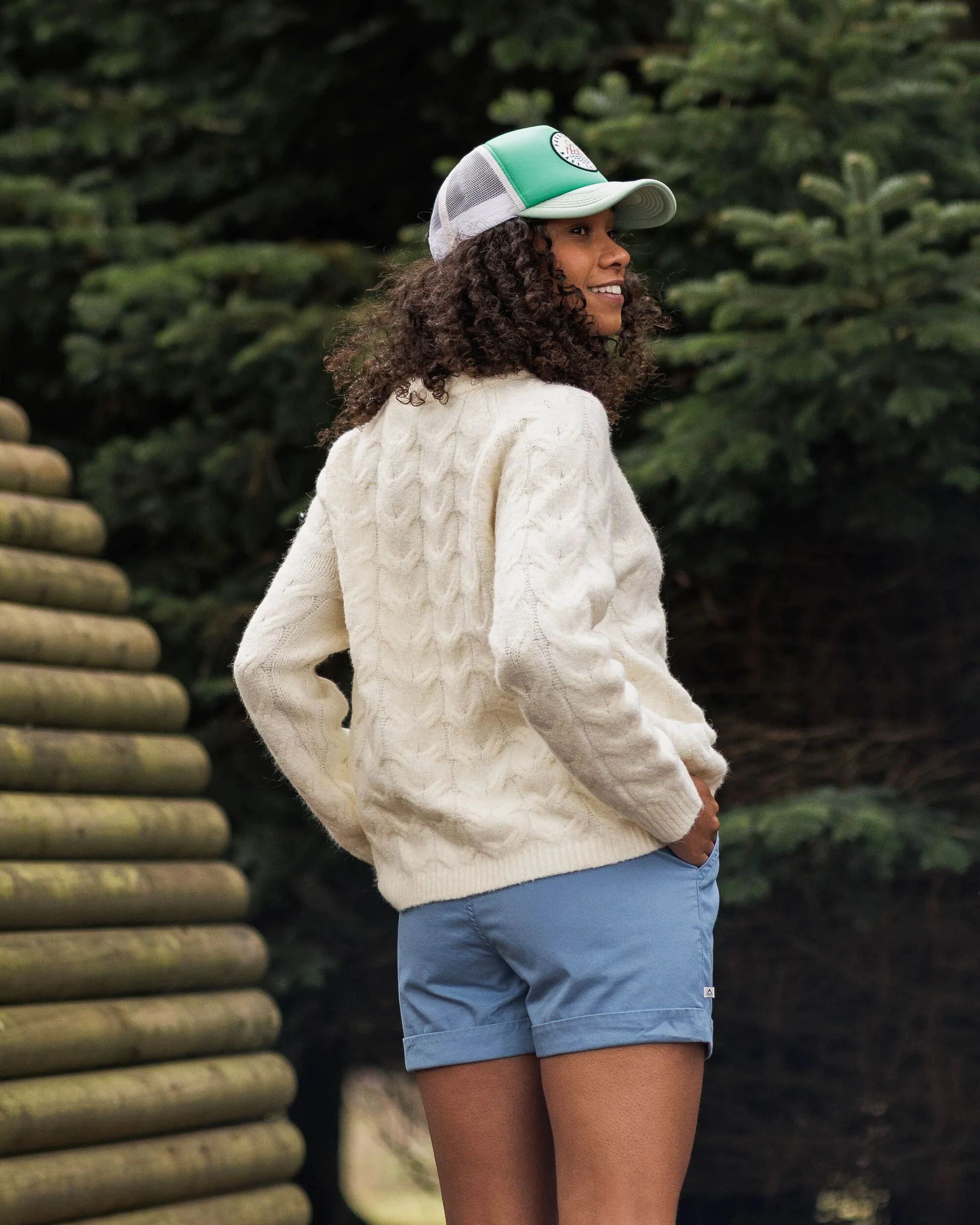 Harvest Knitted Jumper - Marshmallow - Image 3