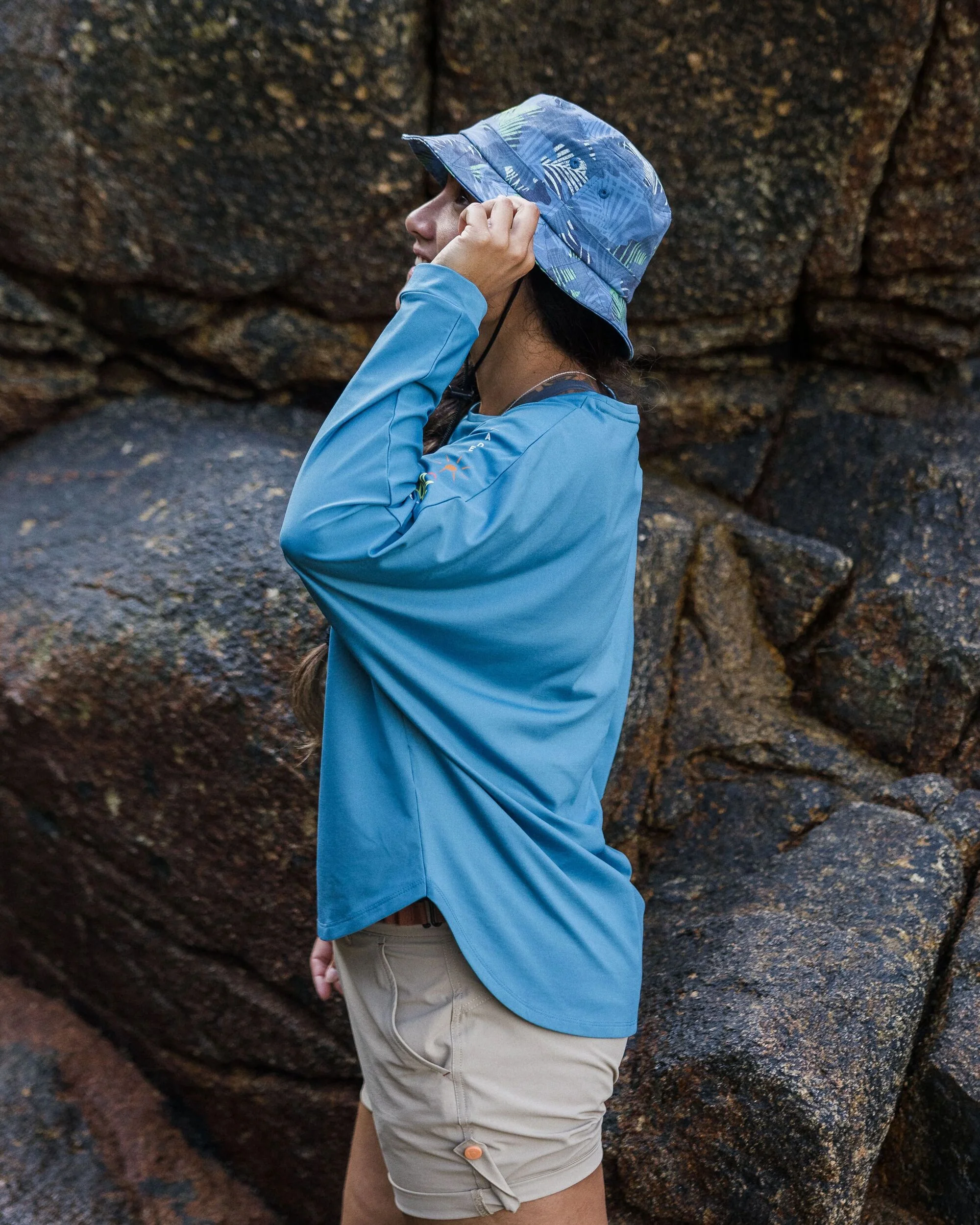 Hatha Active Top - Blue Steel - Image 5