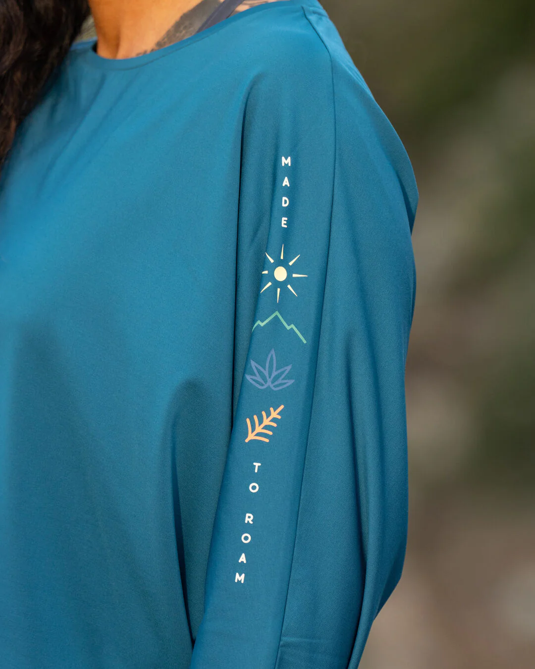Hatha Active Top - Corsair Blue - Image 6