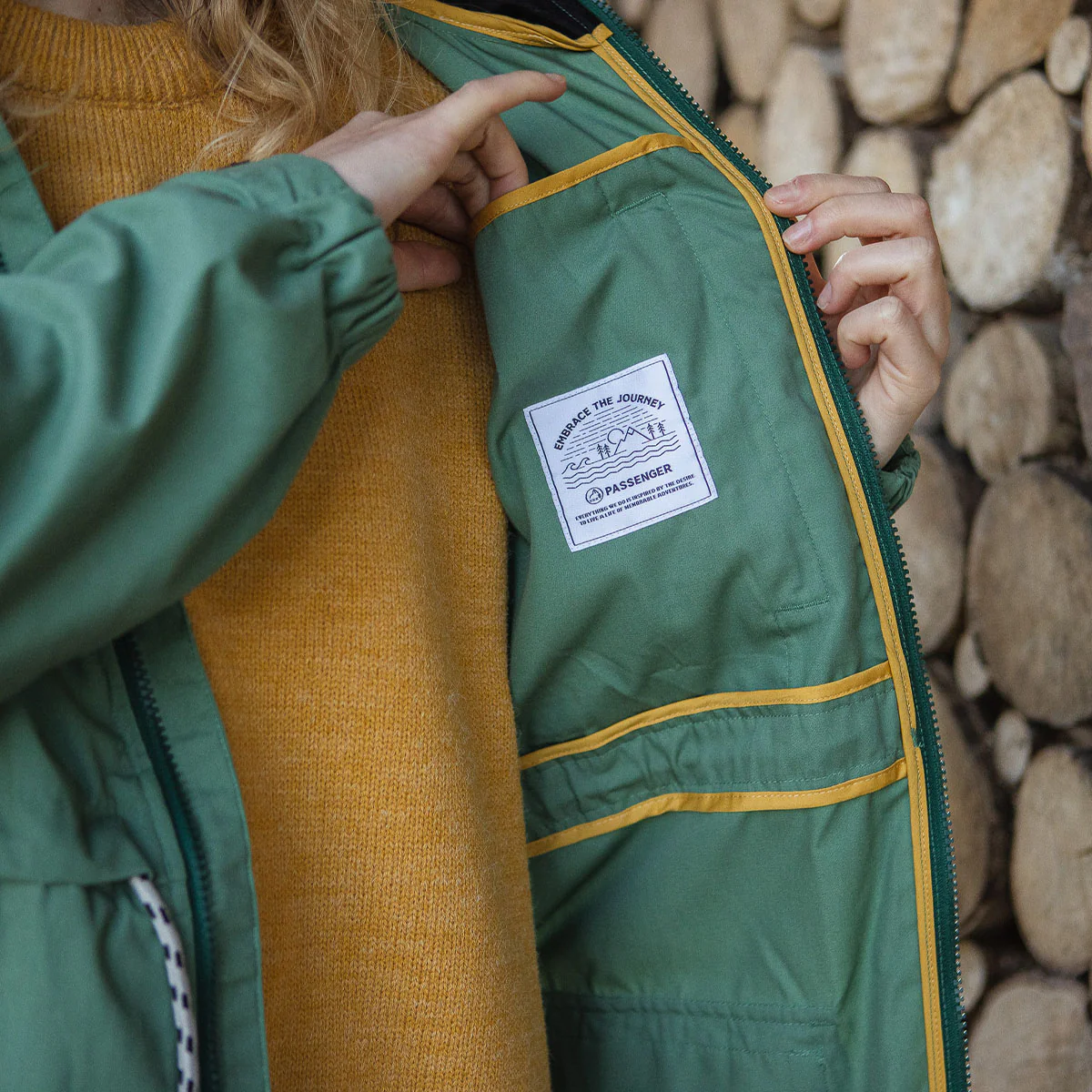 Heather Lightweight Anorak - Dark Ivy - Image 2