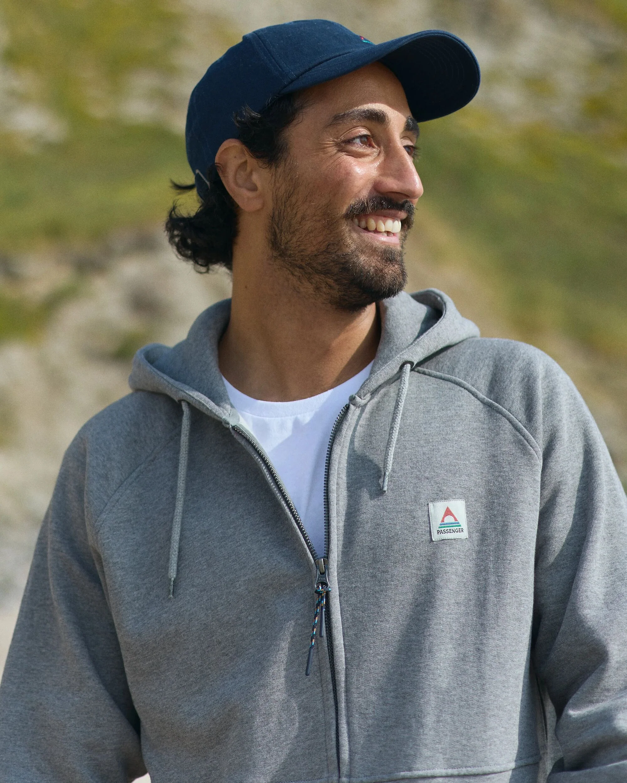 Heritage Full Zip Hoodie - Dark Grey Marl - Image 4