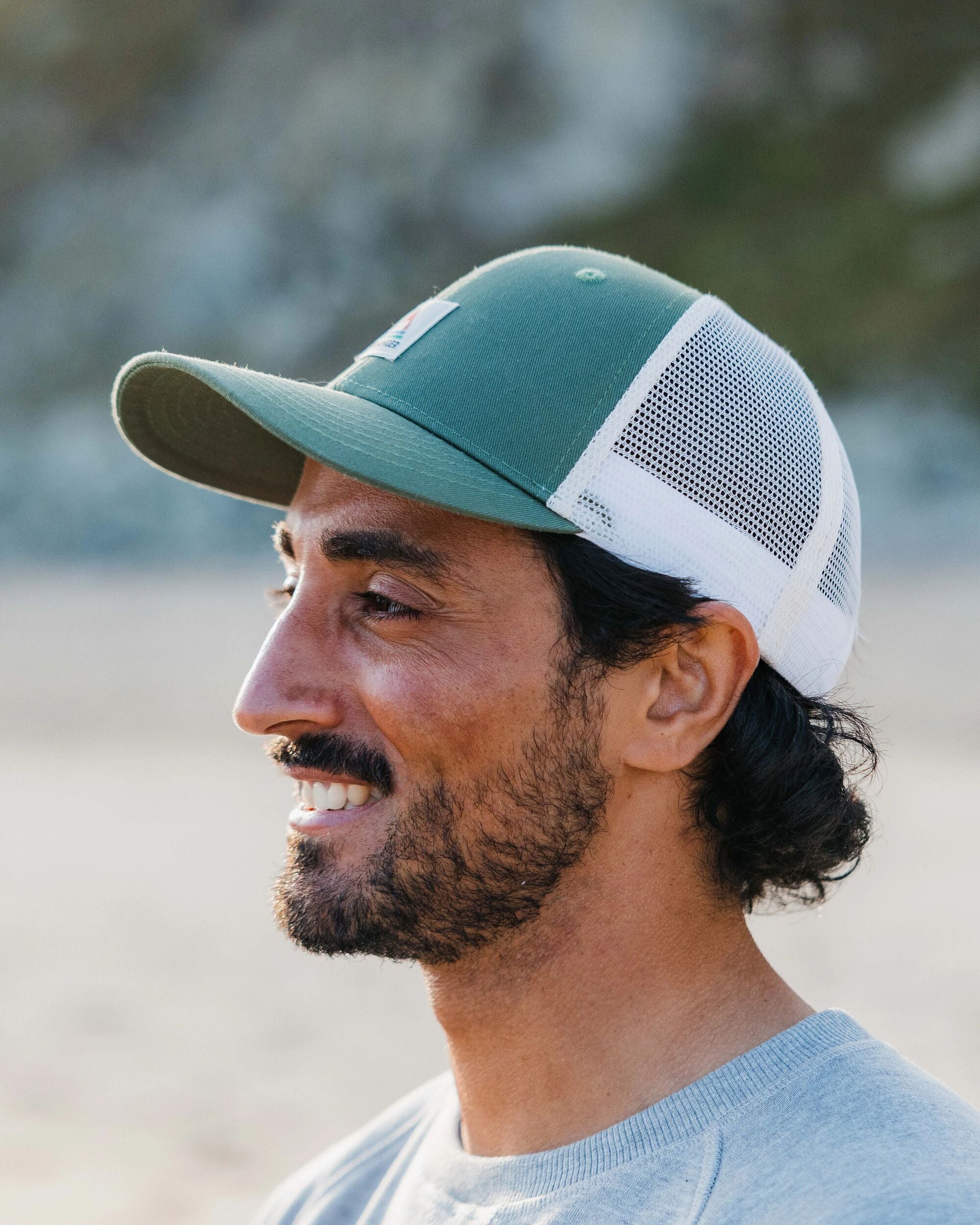 Heritage Mesh Snapback Cap - Dark Forest - Image 3