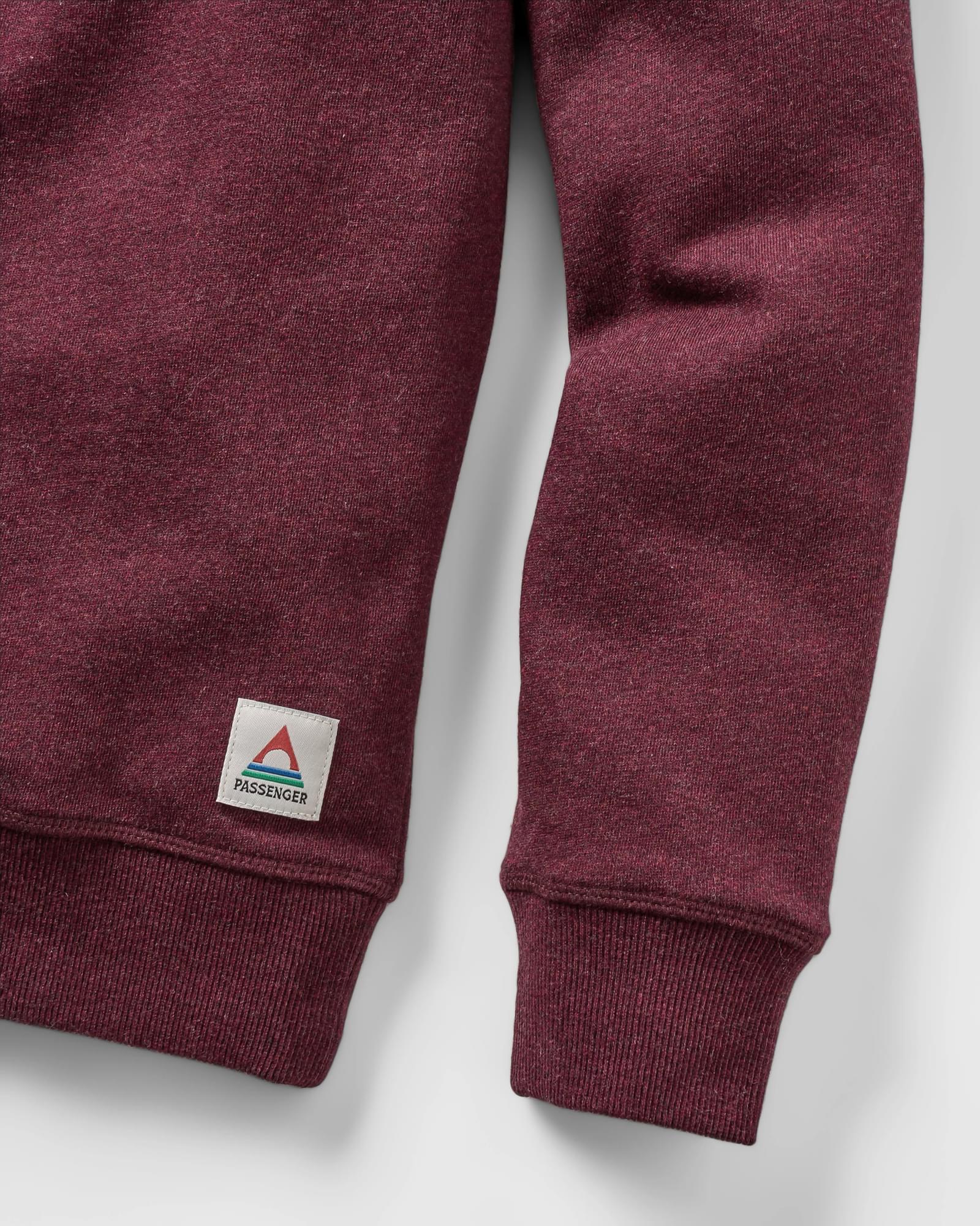 Heritage Men's Sweatshirt - Wine Marl - Image 5