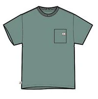 Heritage Pocket T-Shirt - Mid Sage - Image 6