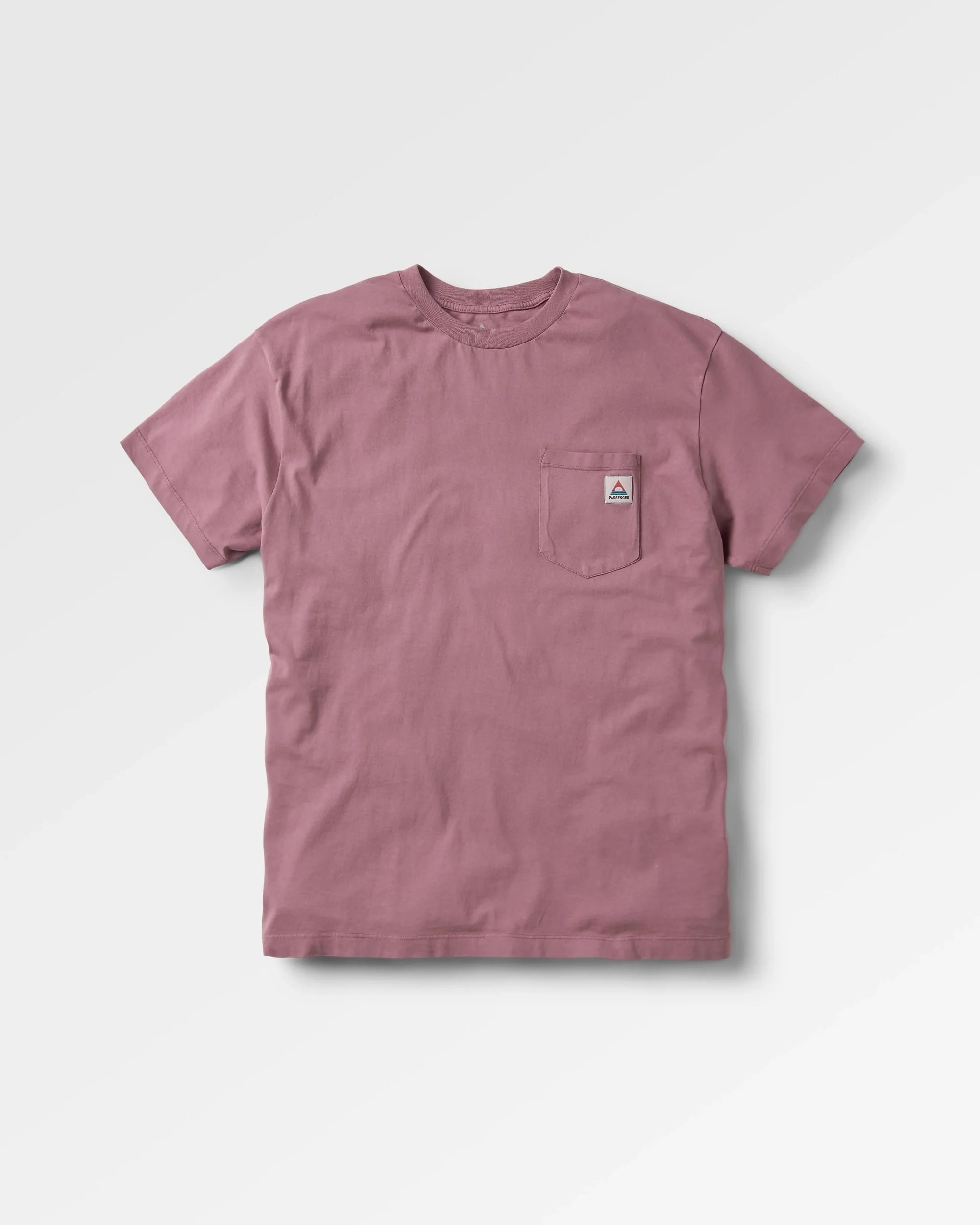 Heritage Organic Relaxed Fit T-Shirt - Grape - Image 2