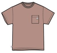 Heritage Organic Relaxed Fit T-Shirt - Peach - Image 9