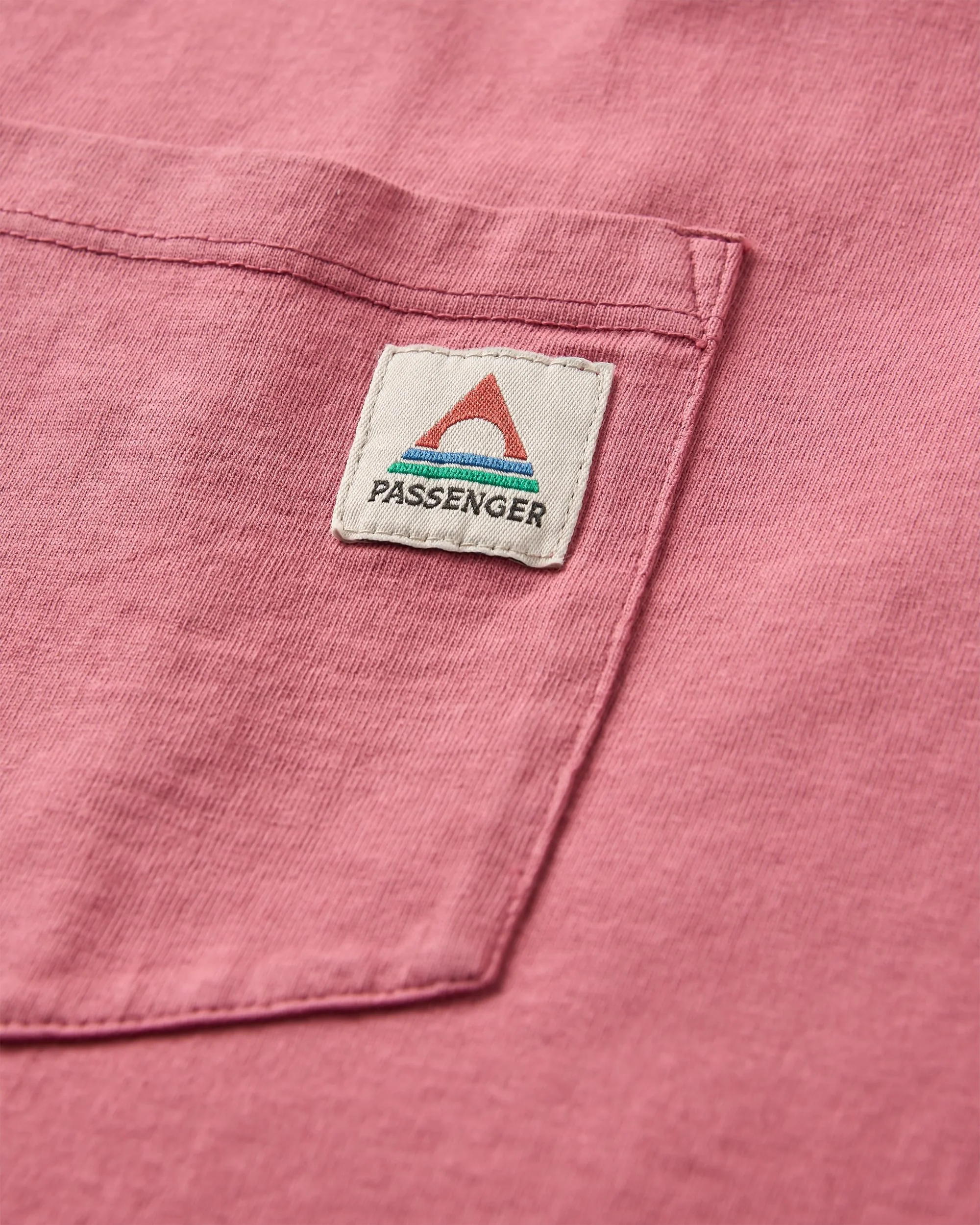Heritage Organic Relaxed Fit T-Shirt - Mauve Dusk - Image 5
