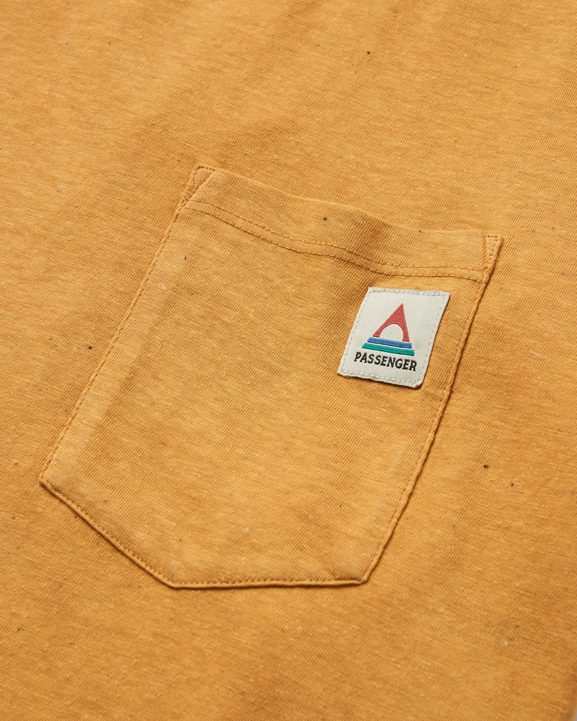 Heritage Organic Relaxed Fit T-Shirt - Spruce Yellow Marl - Image 2