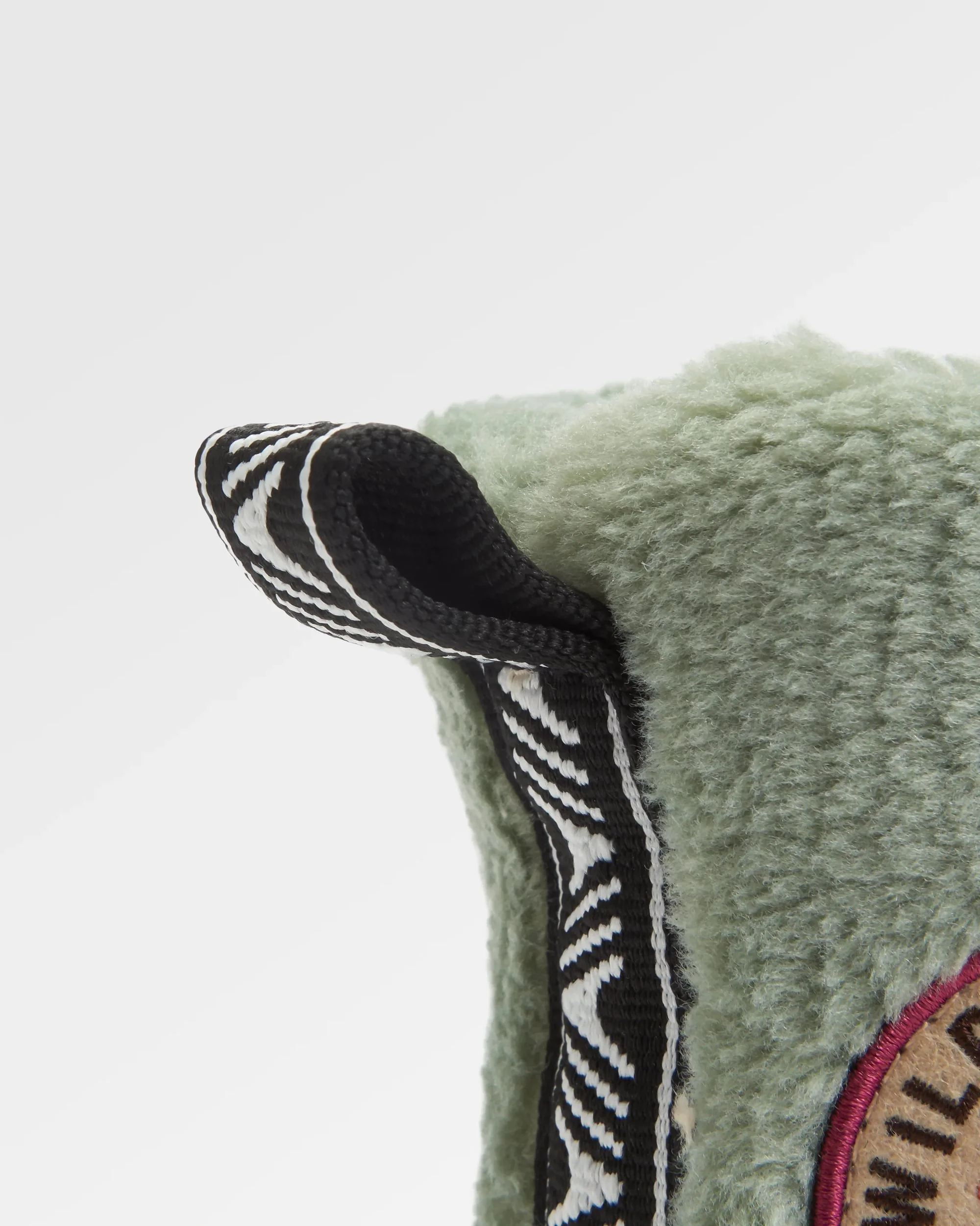 Hideaway Hut Sherpa Fleece Slipper - Pistachio - Image 5