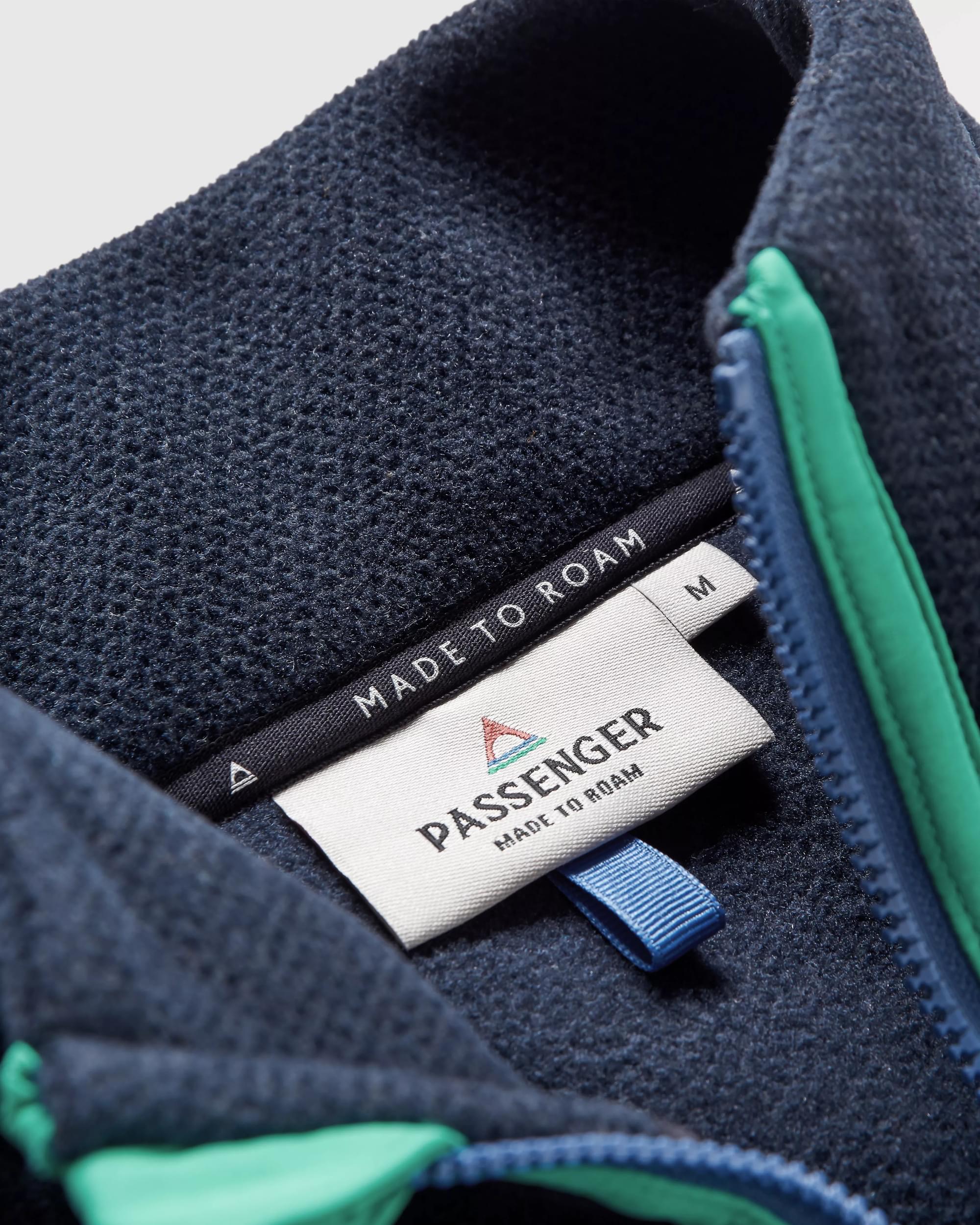 Men's Highland PolartecĀ® Fleece - Lilac/ Deep Navy - Image 8