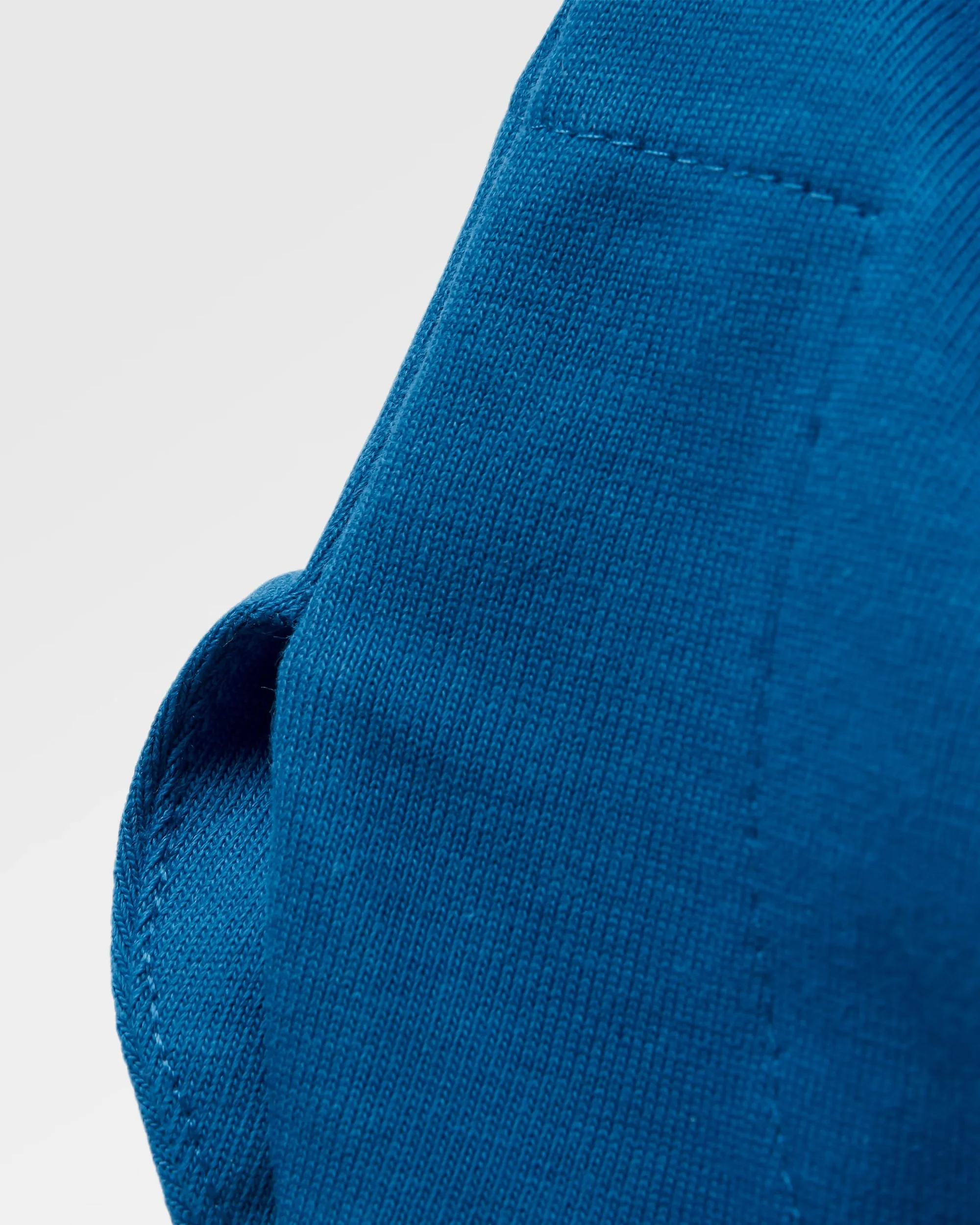 Hilltop Organic Cotton LS T-Shirt - Azure Blue - Image 7