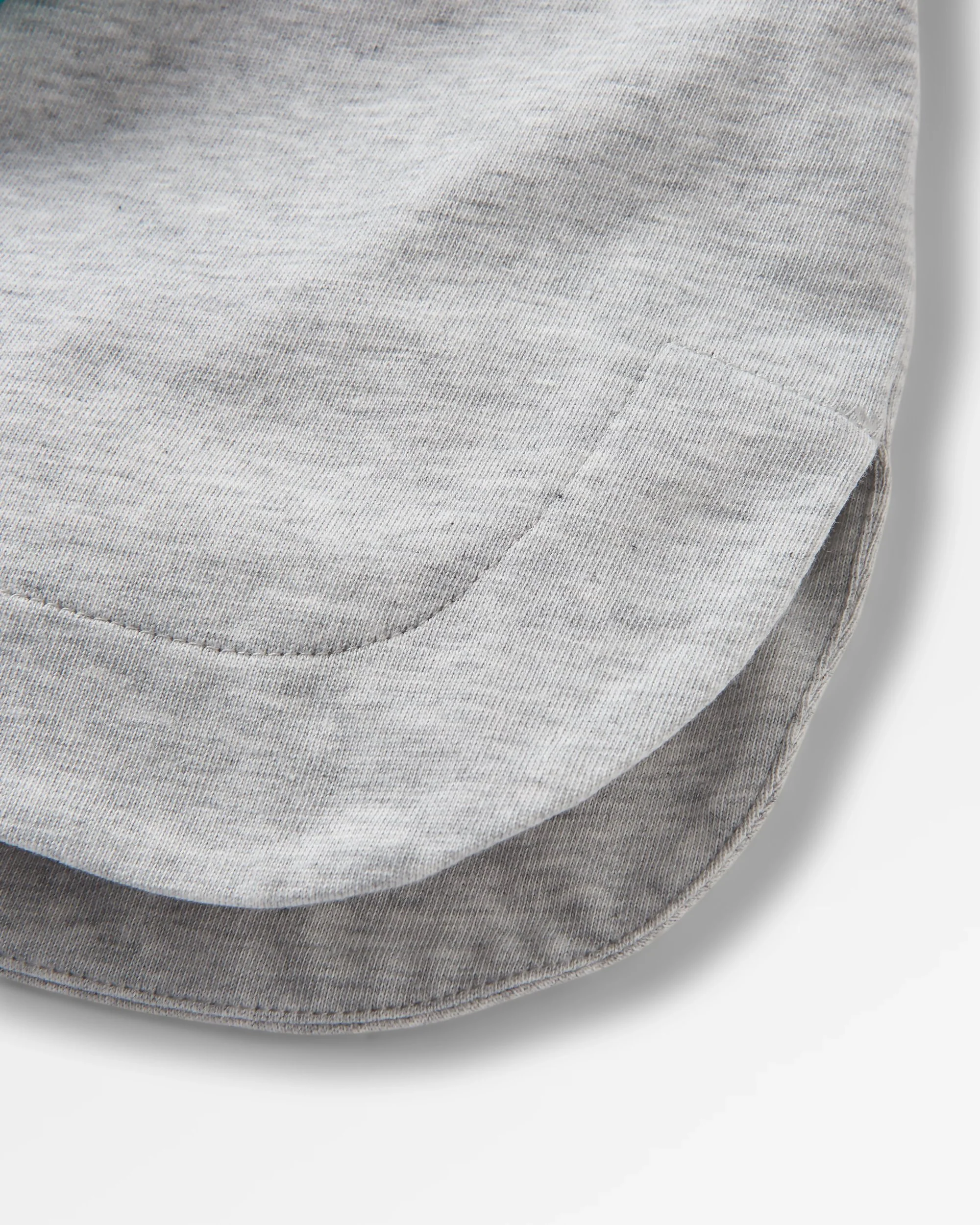 Hilltop Organic Cotton LS T-Shirt - Grey Marl - Image 8
