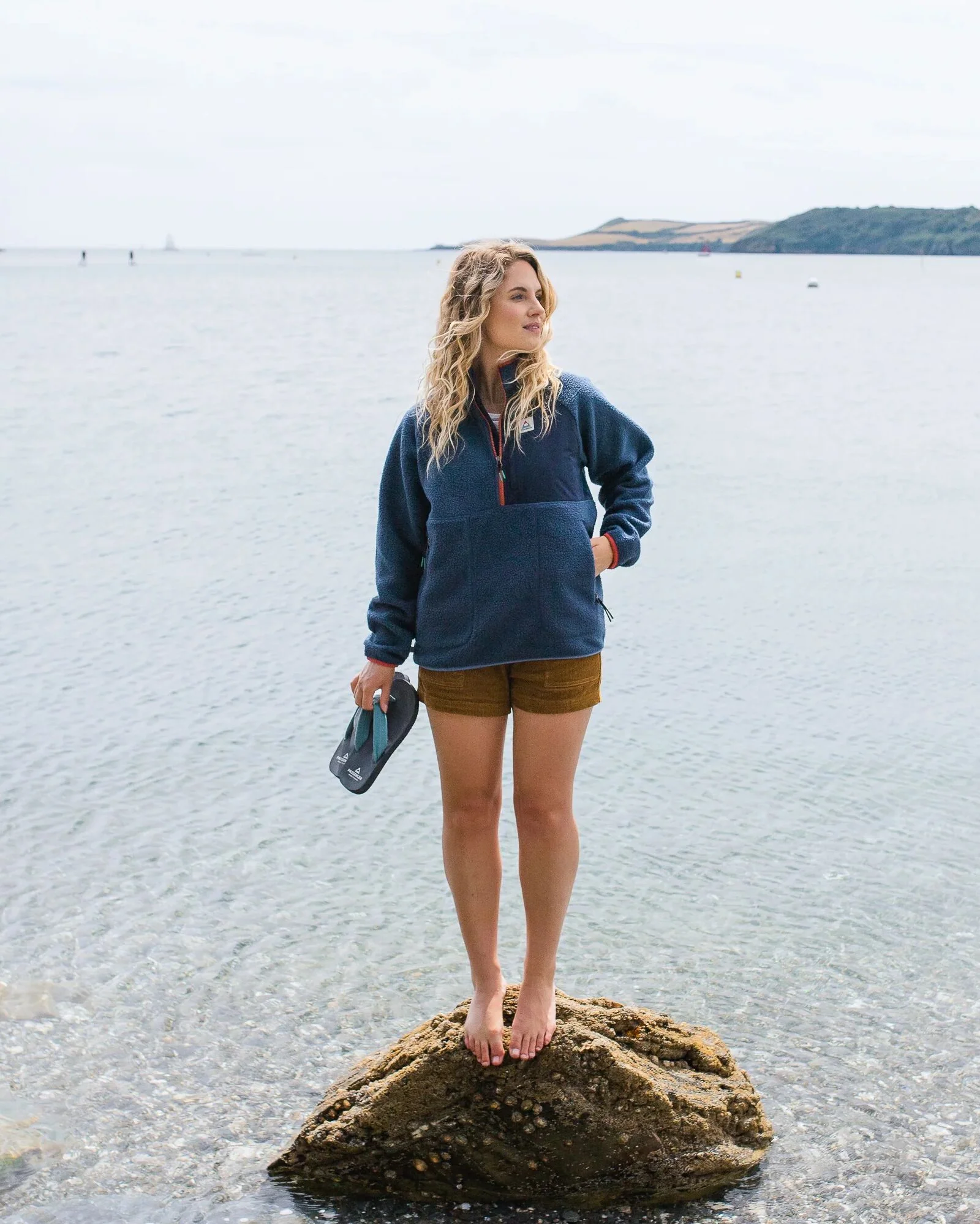 Home Sherpa Fleece - Dark Denim - Image 3